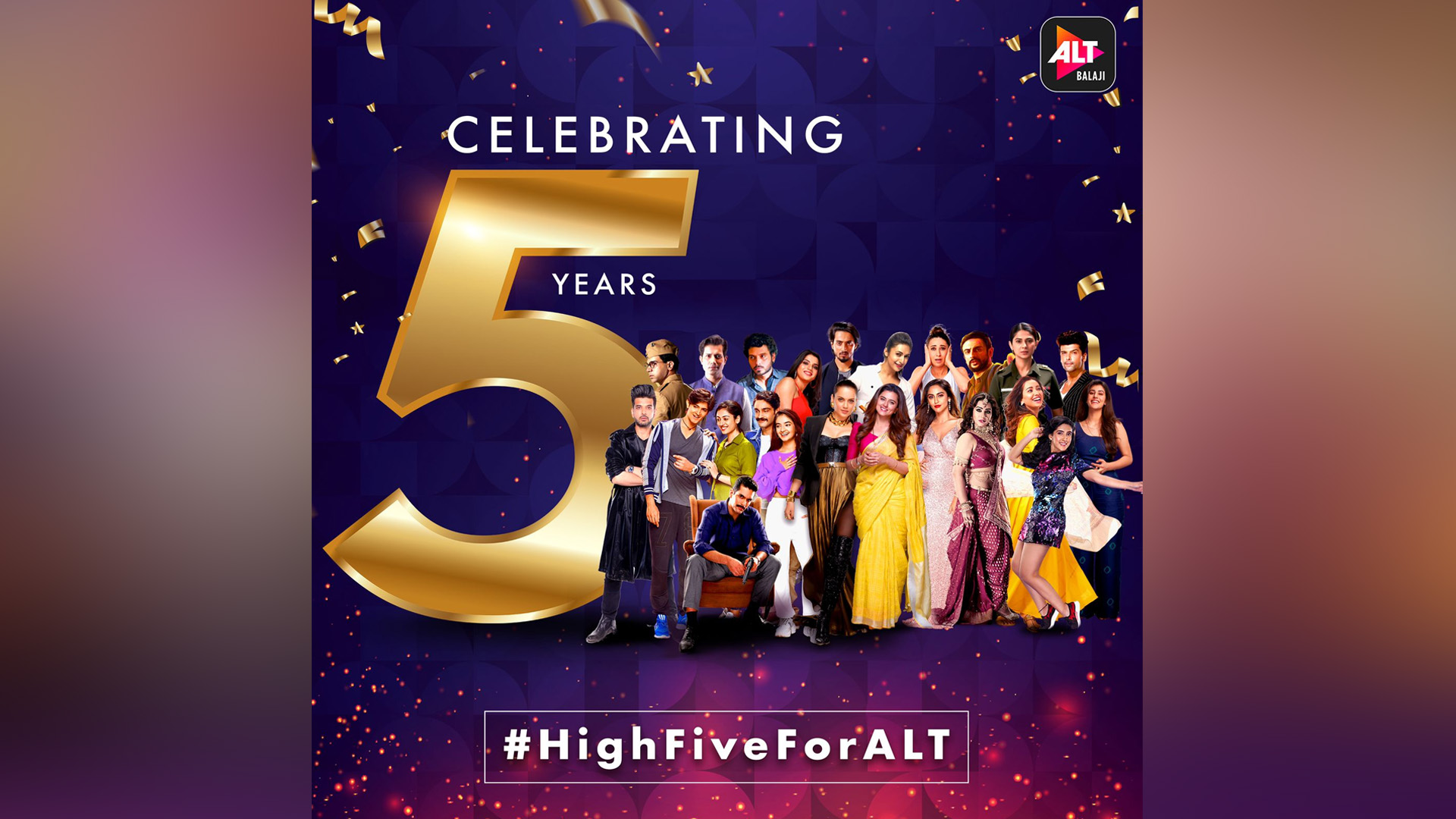 ALTBalaji marks a milestone: Celebrates five glorious years in the Indian OTT industry!