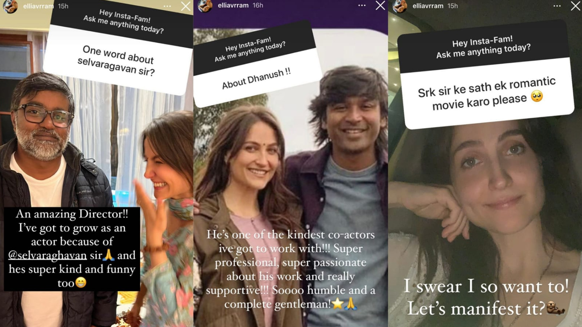 Elli AvrRam gives a sneak peek into her life with a fun Insta ‘ask me anything’ session!