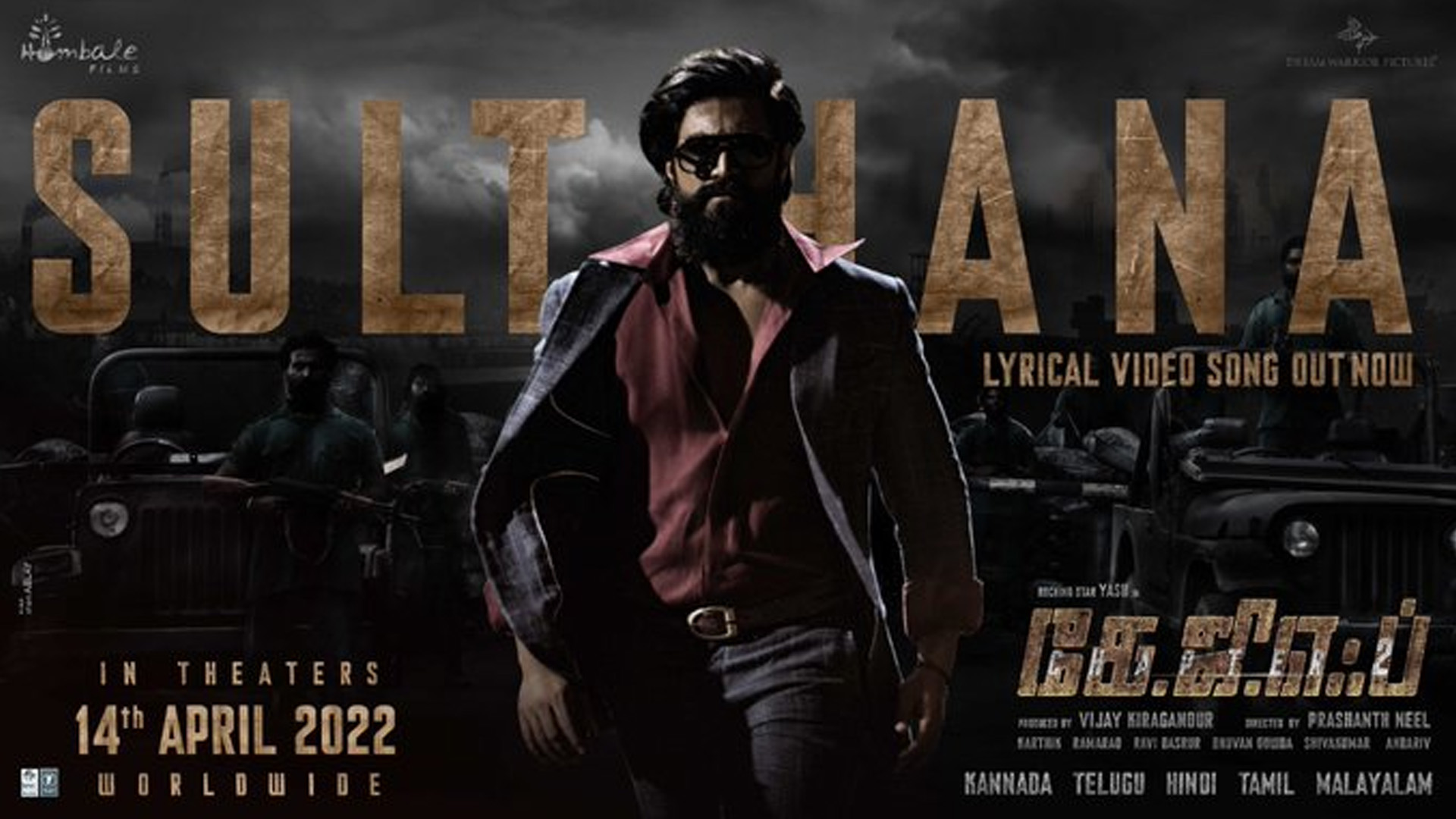 Rocking Star Yash’s KGF Chapter 2 Releases A Song Sulthan Today