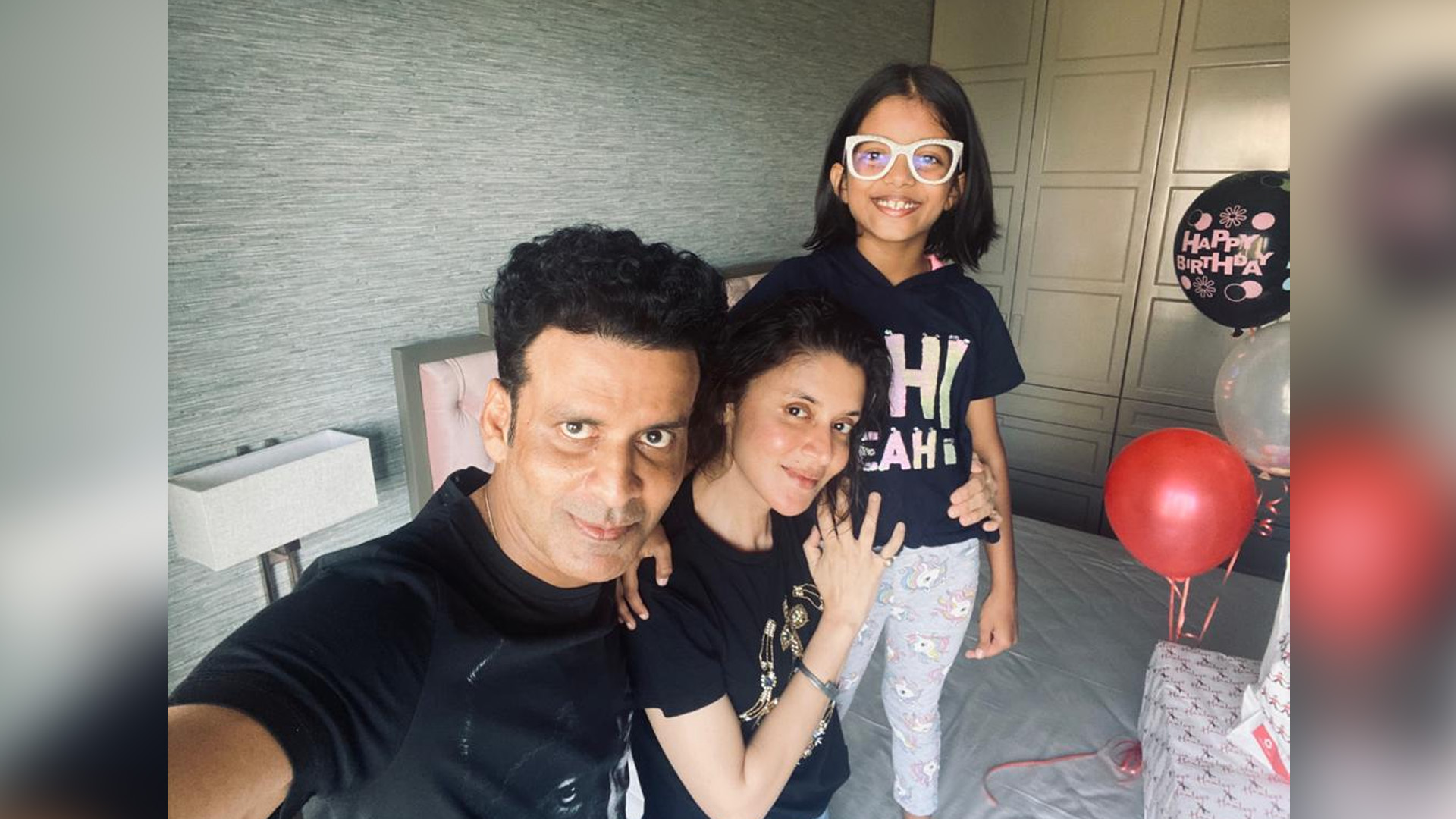 Actor Manoj Bajpayee to celebrate his birthday with his family in Mumbai.