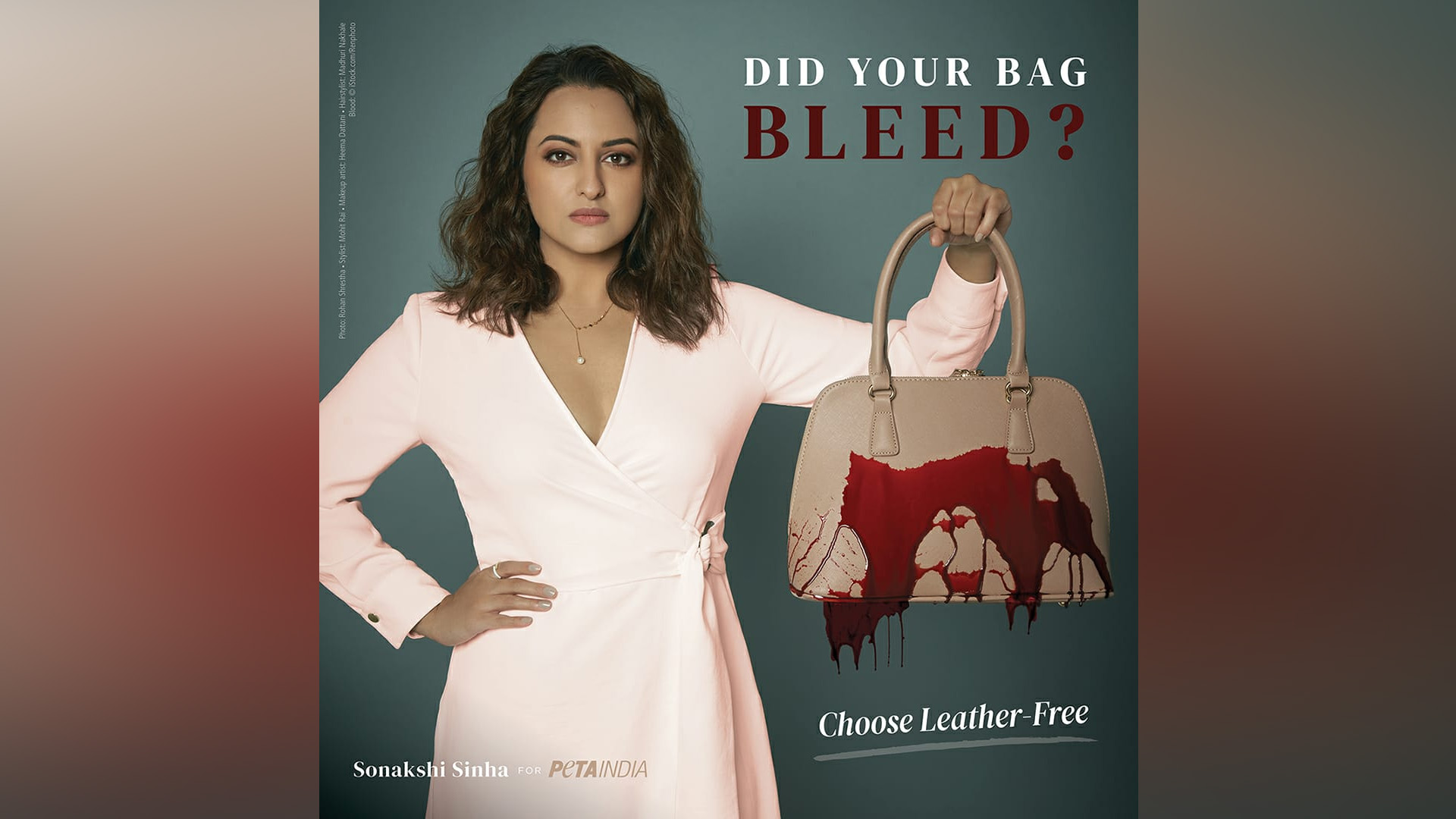 Sonakshi Sinha’s ‘Bloody’ PETA India Campaign Blasts the Most Polluting Material – Leather