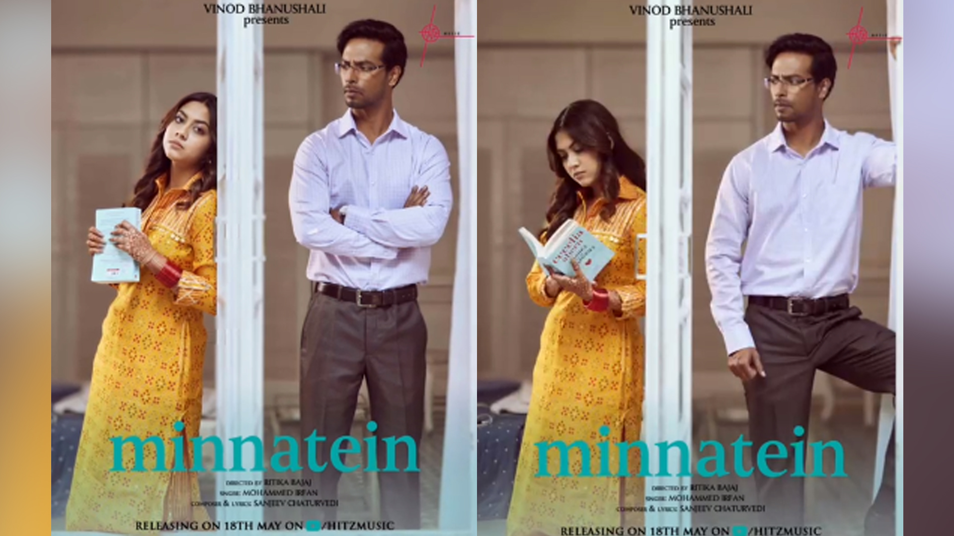 Television’s most loved pair Reem Sameer and Sehban Azim come together for a Hitz Music single – Minnatein