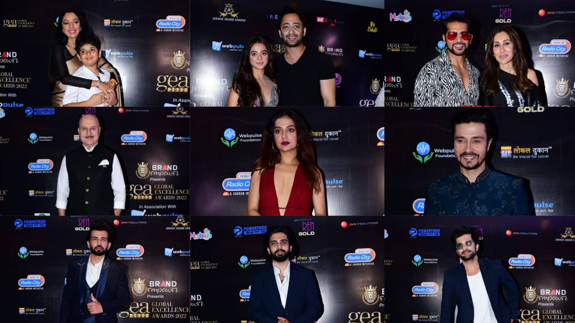 Bollywood stars took the red carpet by storm at the global excellence awards 2022