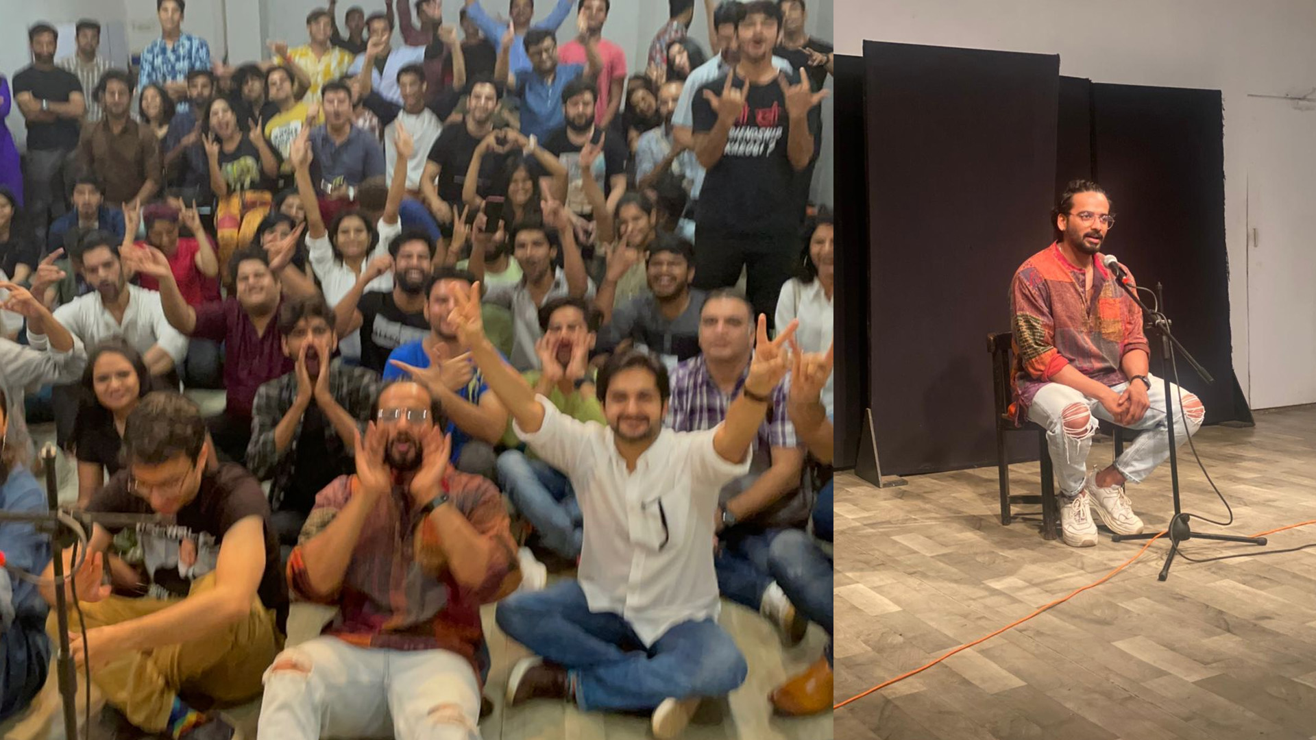 Vaibhav hosts poetry reading session for fellow artists Paving way for fellow young artists and creating a safe space for them to express themselves