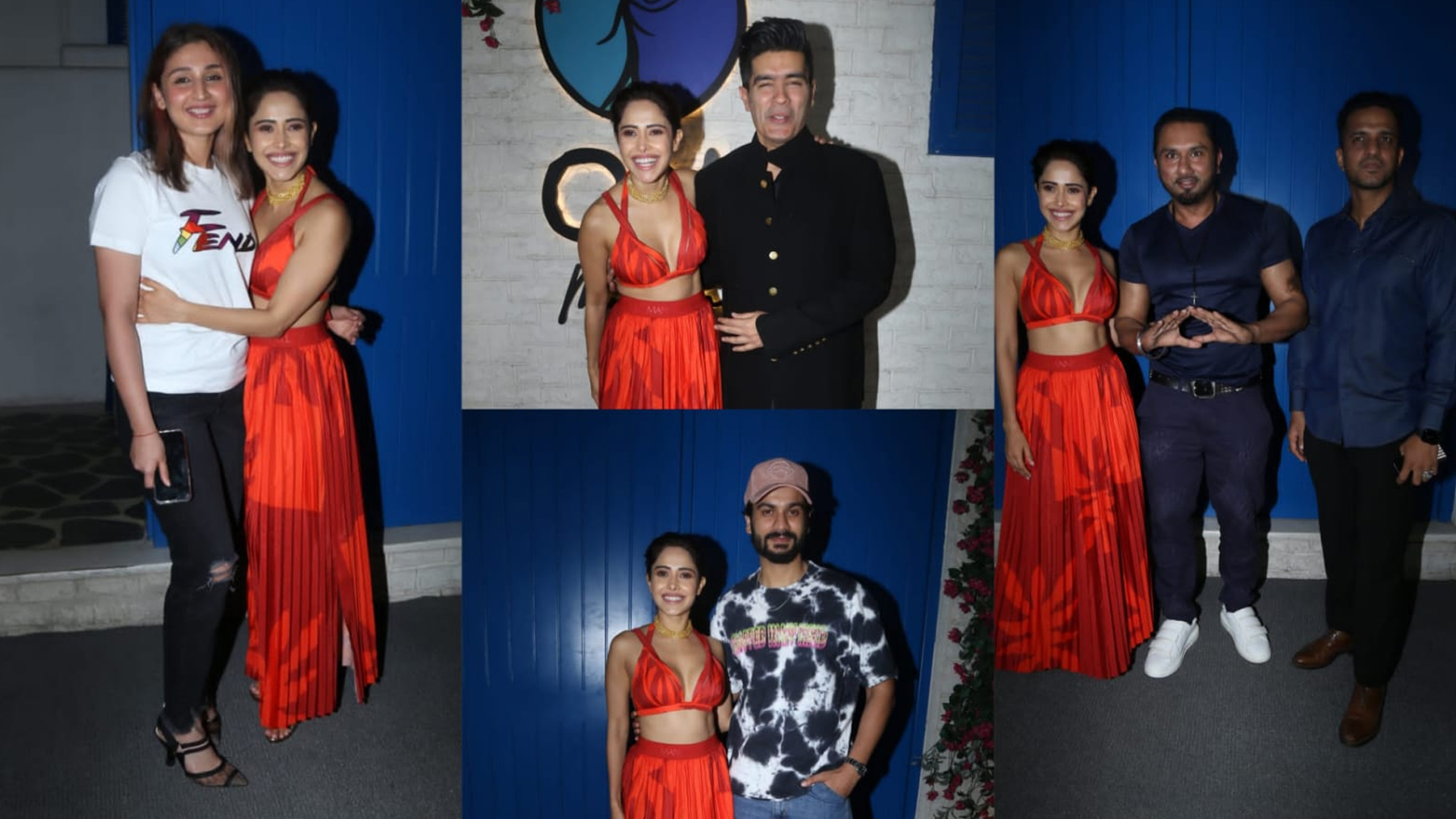 Nushrratt Bharuccha looks breathtaking as she hosts a birthday bash; Honey Singh, Rajkummar Rao attend!