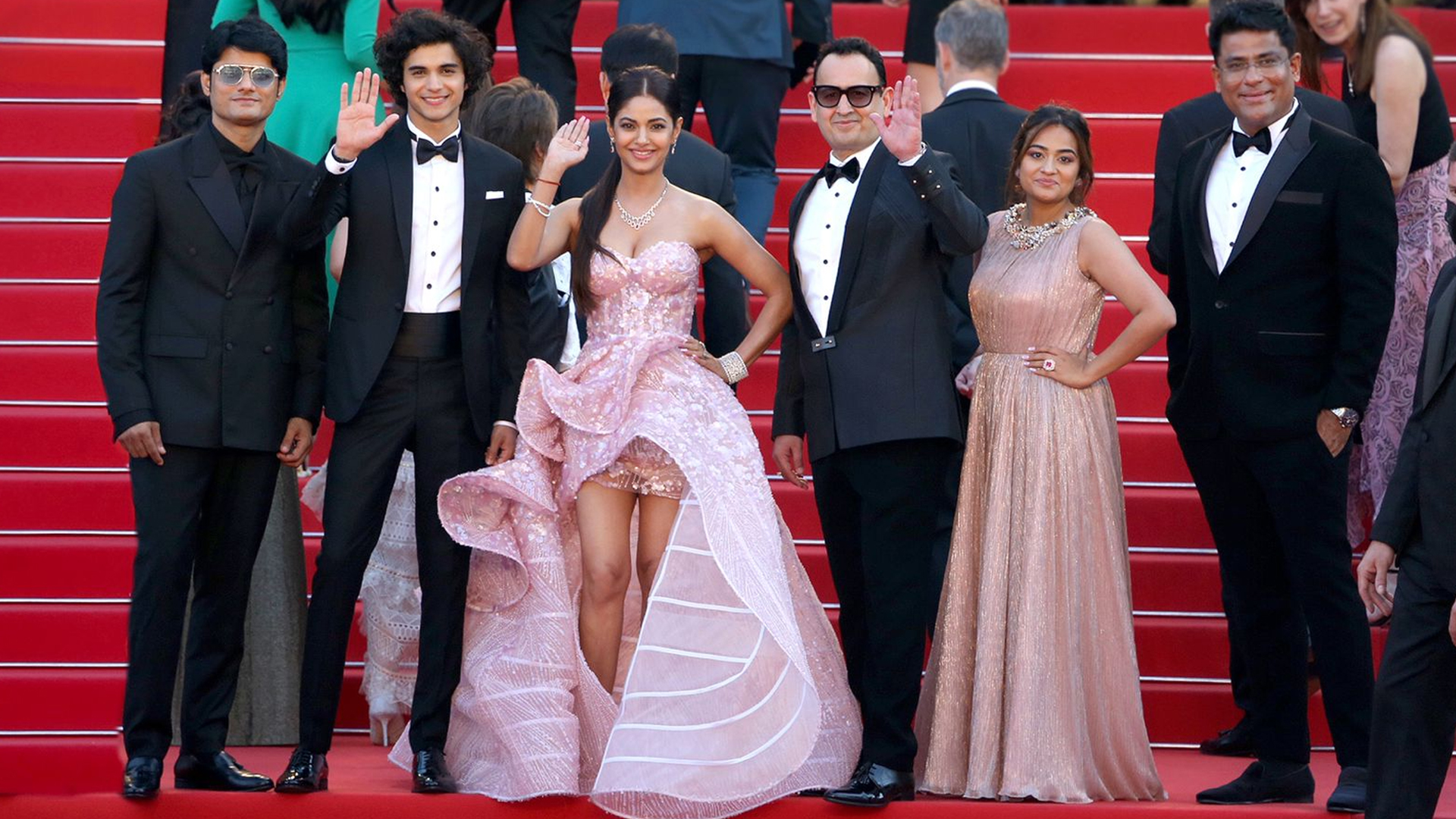 Team ‘Safed’ pictures from Cannes 2022 red carpet