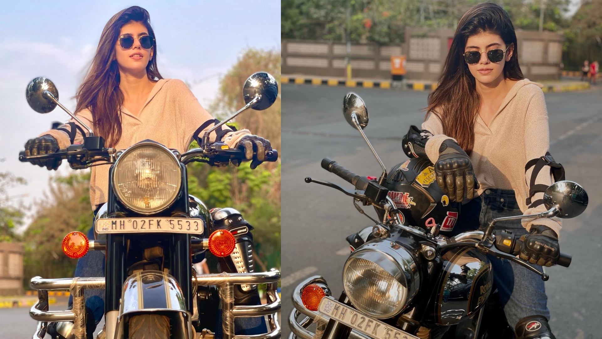 Sanjana Sanghi learns to ride a bike for her next film Dhak Dhak!