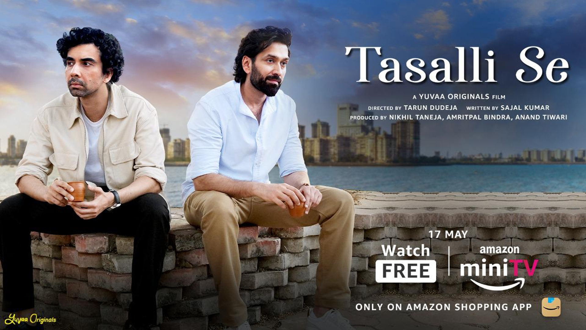 Will Nakuul Mehta and Naveen Kasturia be good friends again like they were 12 years ago? Watch their short film ‘Tasalli Se’ on Amazon miniTV for free to find out!