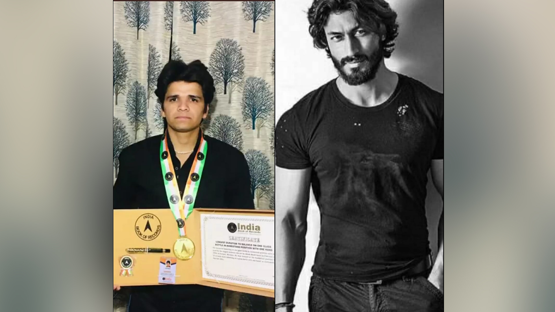 Record-holder Karan Malik thanks action superstar Vidyut Jammwal for inspiring him!