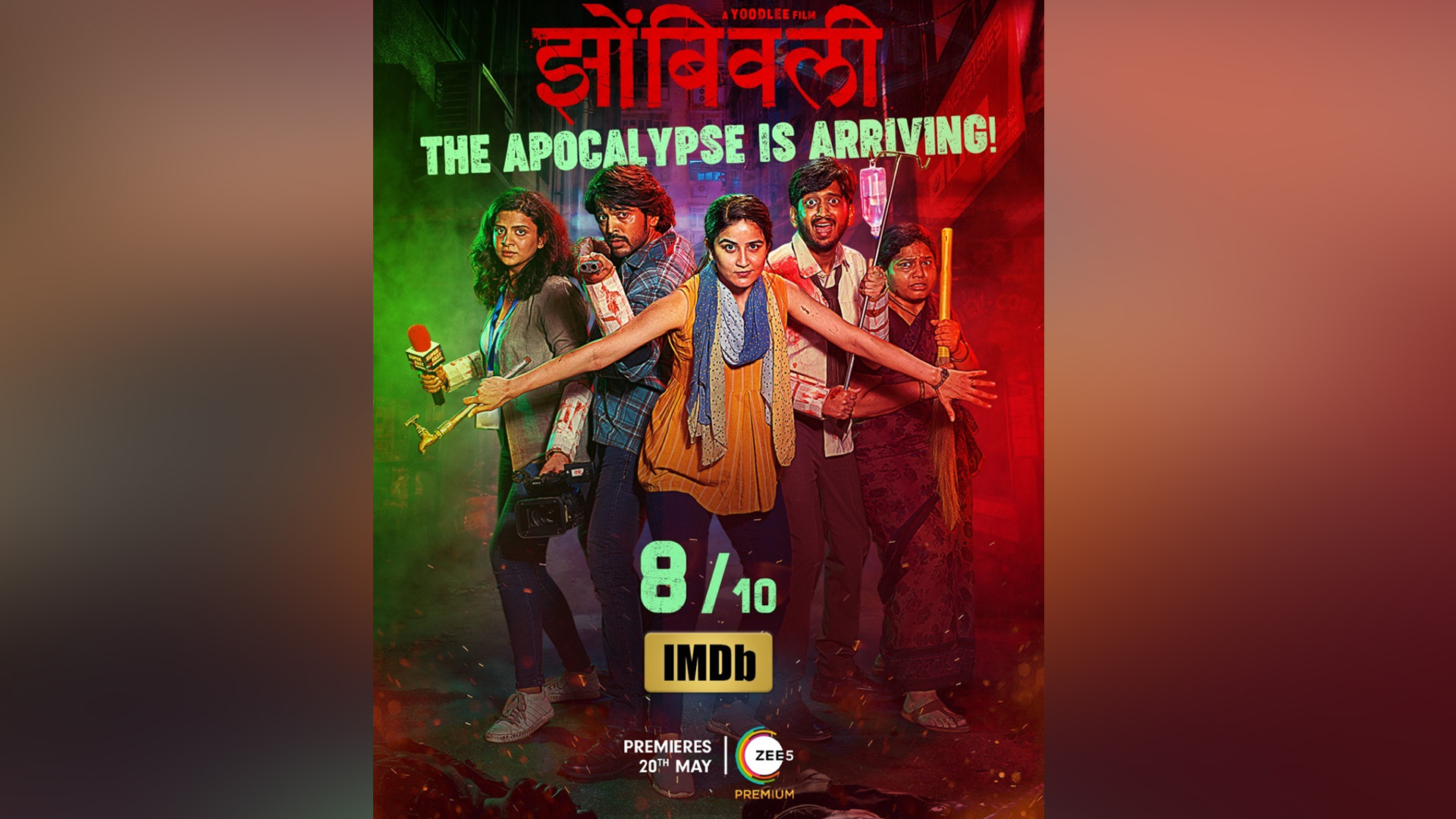 ZEE5 announces World Digital Premiere of the first ever Marathi zombie film, Zombivili on 20th May