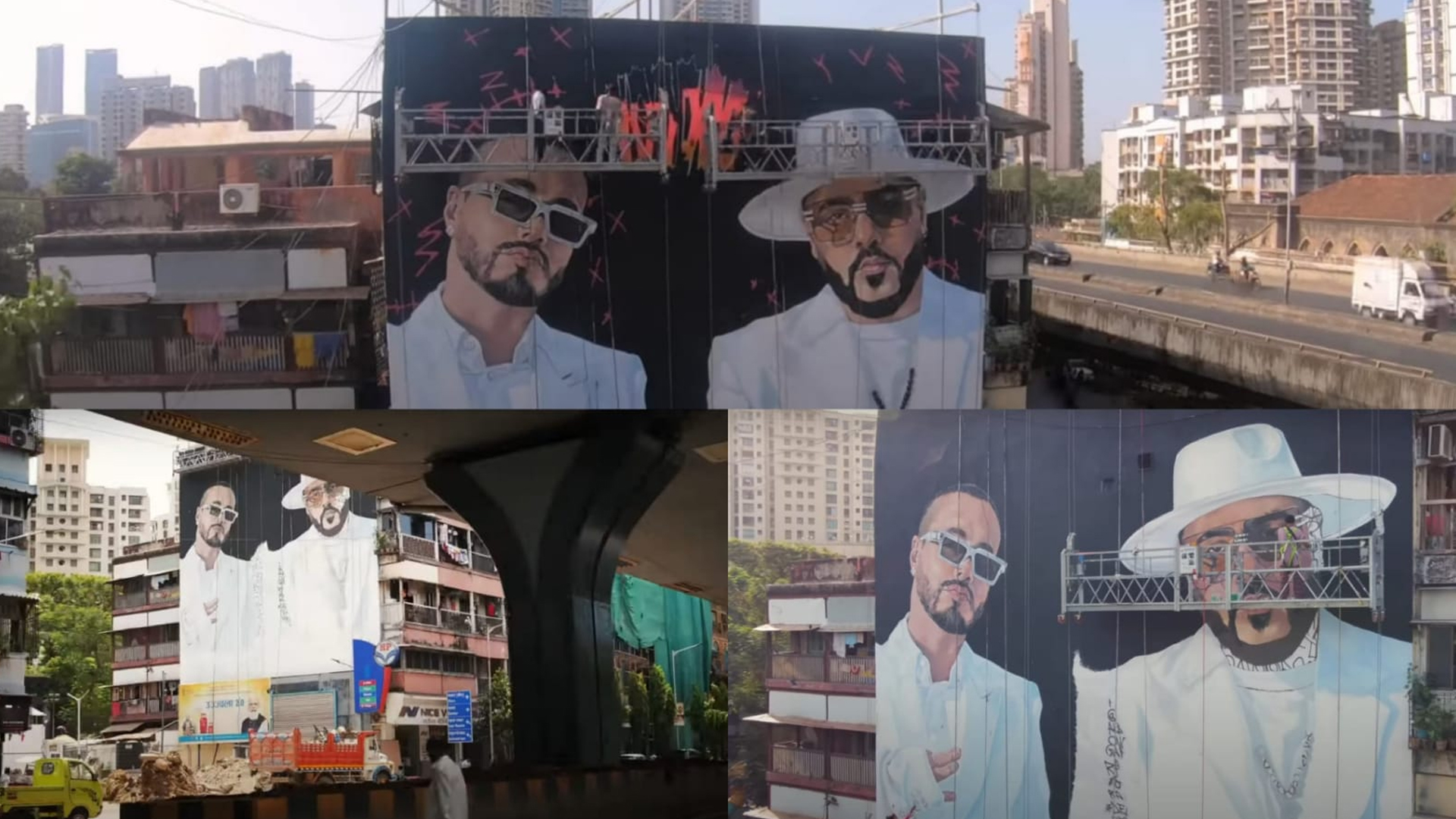 Street artist Man Mauji and artists from Wicked Bros surprise Badshah on World Music Day