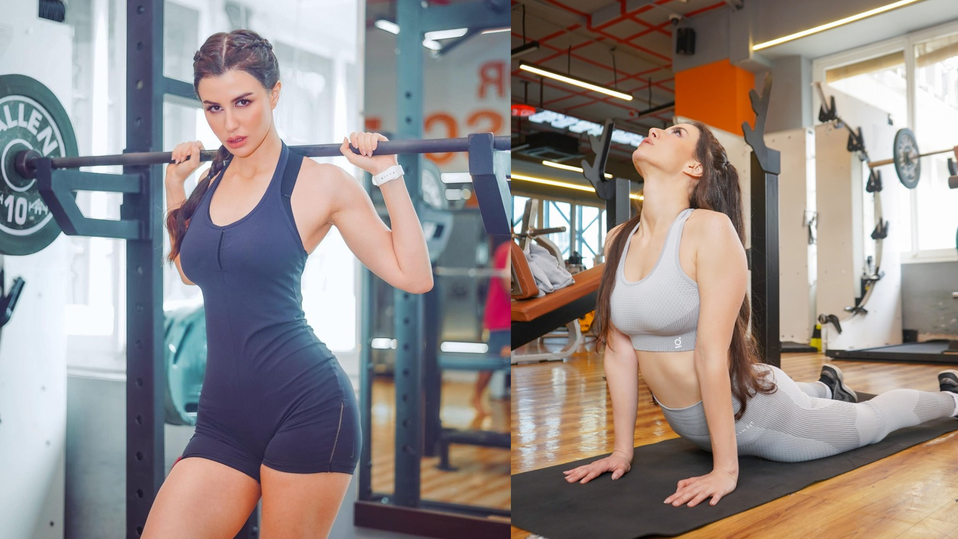 Giorgia Andriani flexes her biceps in this latest picture, which will definitely give you some mid-week motivation to hit the gym