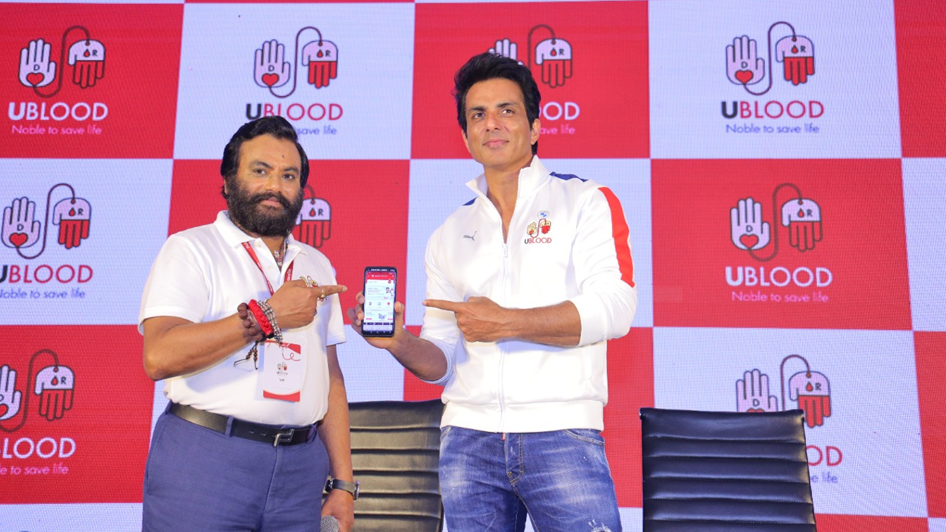 Actor – Humanitarian Sonu Sood launches India’s biggest blood donor app UBLOOD which could save millions