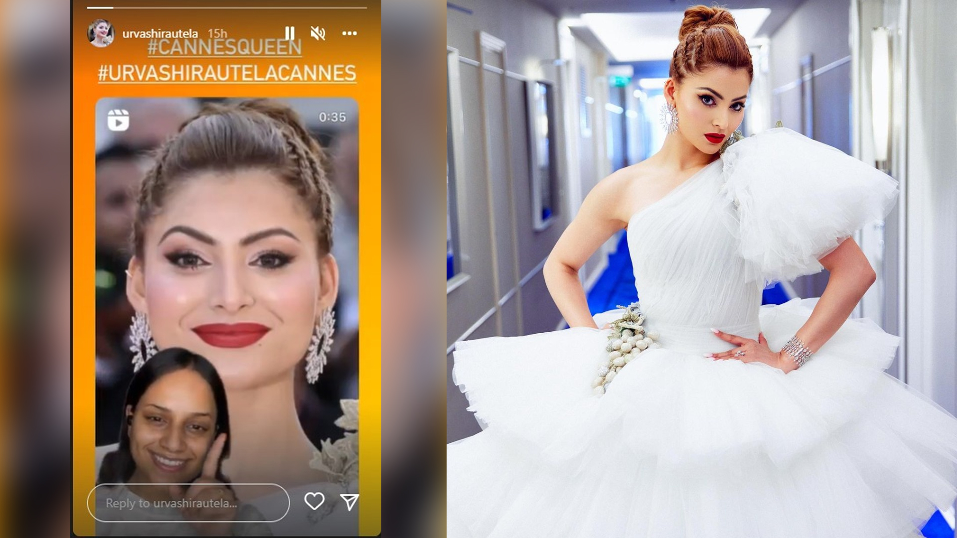 The Hype Has Not Over Yet, Fans Recreate Urvashi Rautela’s Debut Cannes Look- Check Out The Video now