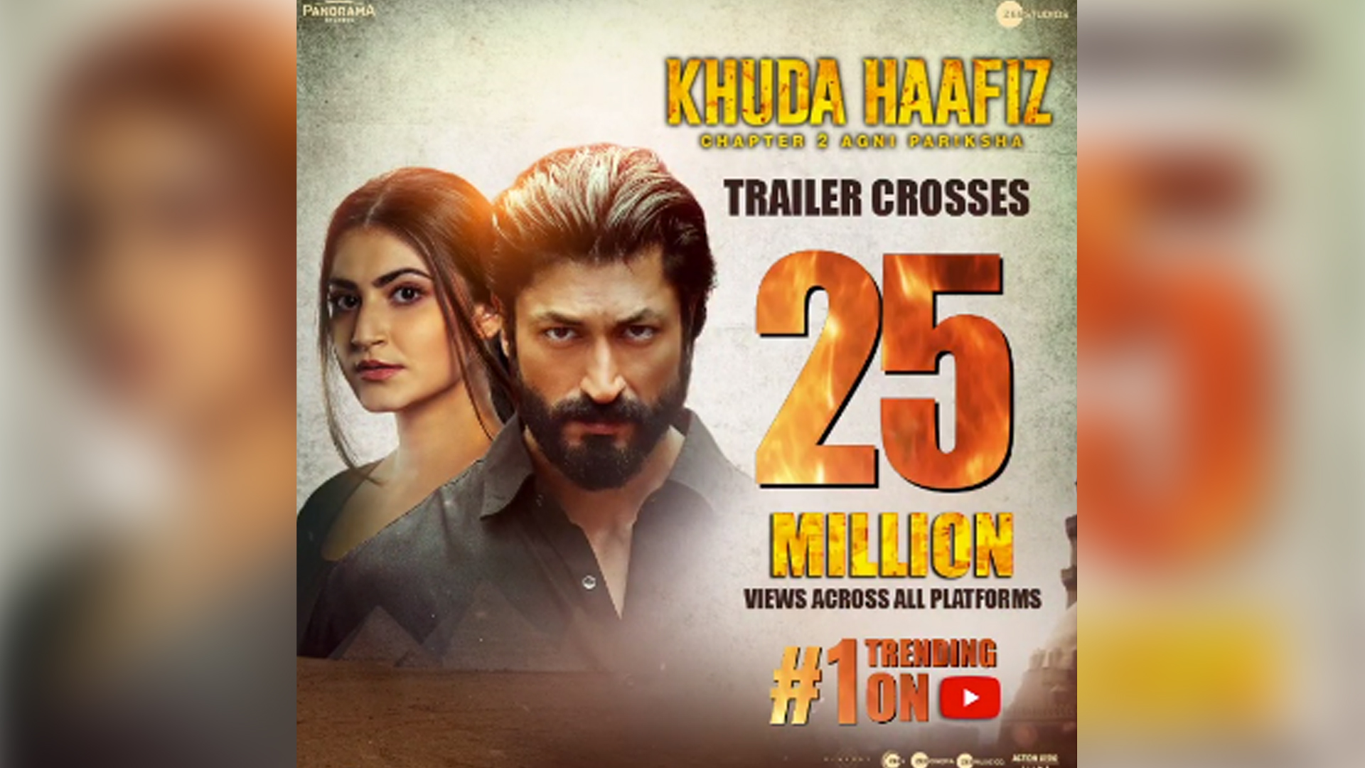 Vidyut Jammwal emerges as the star of the public in Khuda Haafiz Chapter II Agni Pariksha’s trailer; trends at no.1 on YouTube