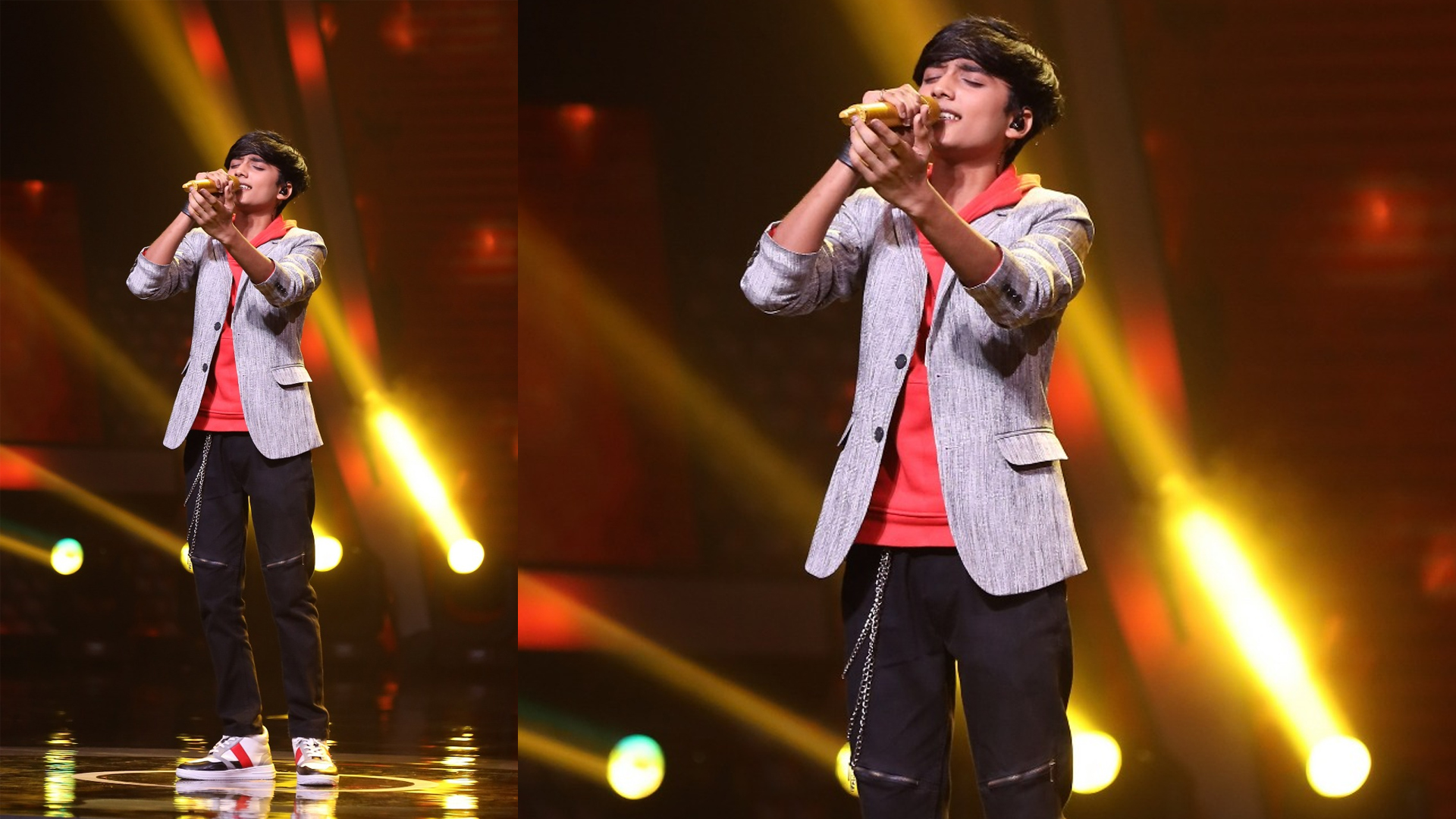 Contestant Mohd Faiz unveils his first song ‘Mere Liye’ composed by Himesh Reshammiya on Sony Entertainment Television’s Superstar Singer 2