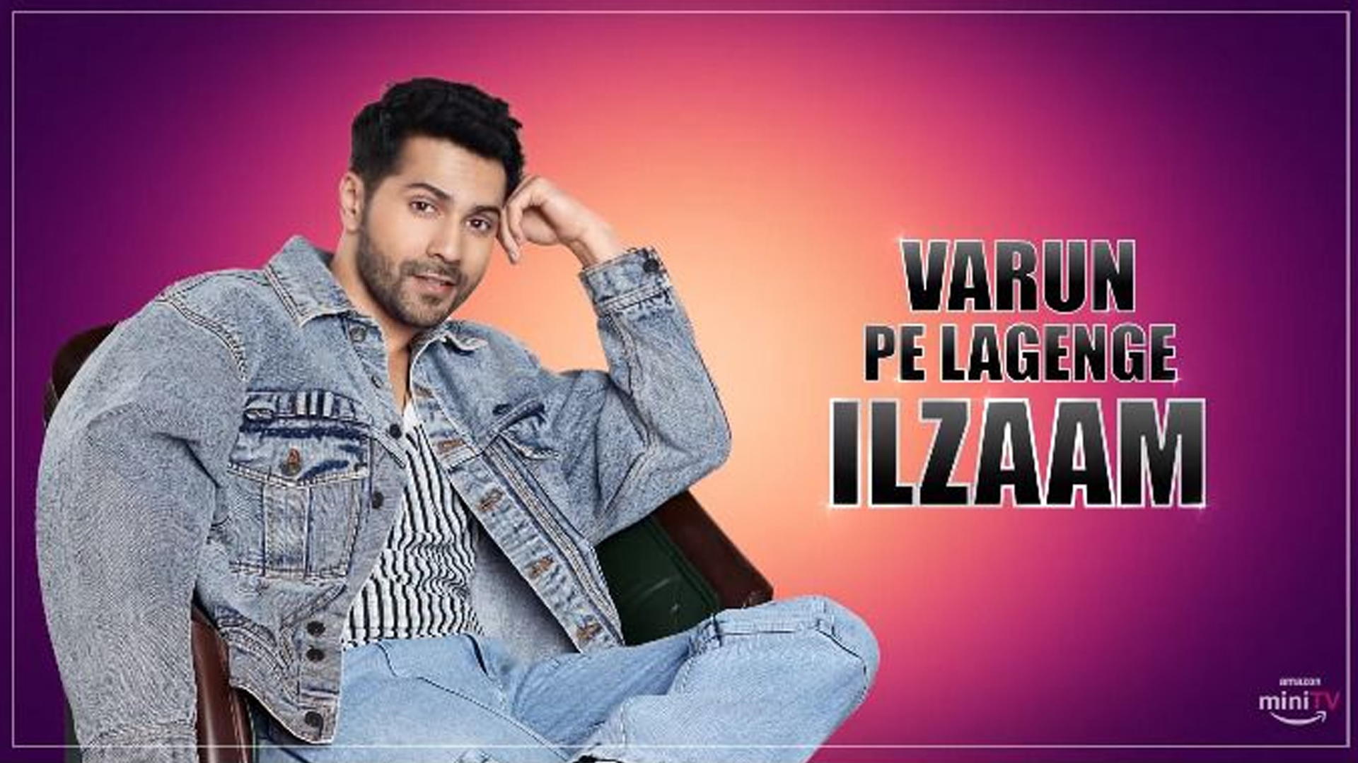 Varun Dhawan takes on the atrangi ilzaams as first celebrity guest on Amazon miniTV’s Case Toh Banta Hai