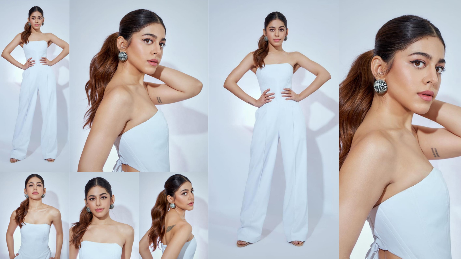 Alaya F is truly a ravishing beauty in a white outfit