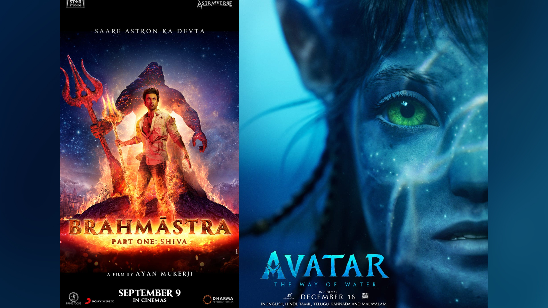 BIG NEWS: TRIPLE TREAT FOR INDIAN FANS!  Brahmāstra Part One: Shiva Trailer and Avatar: The Way of Water Teaser attached to Marvel Studios’ Thor: Love and Thunder in 3D & 2D