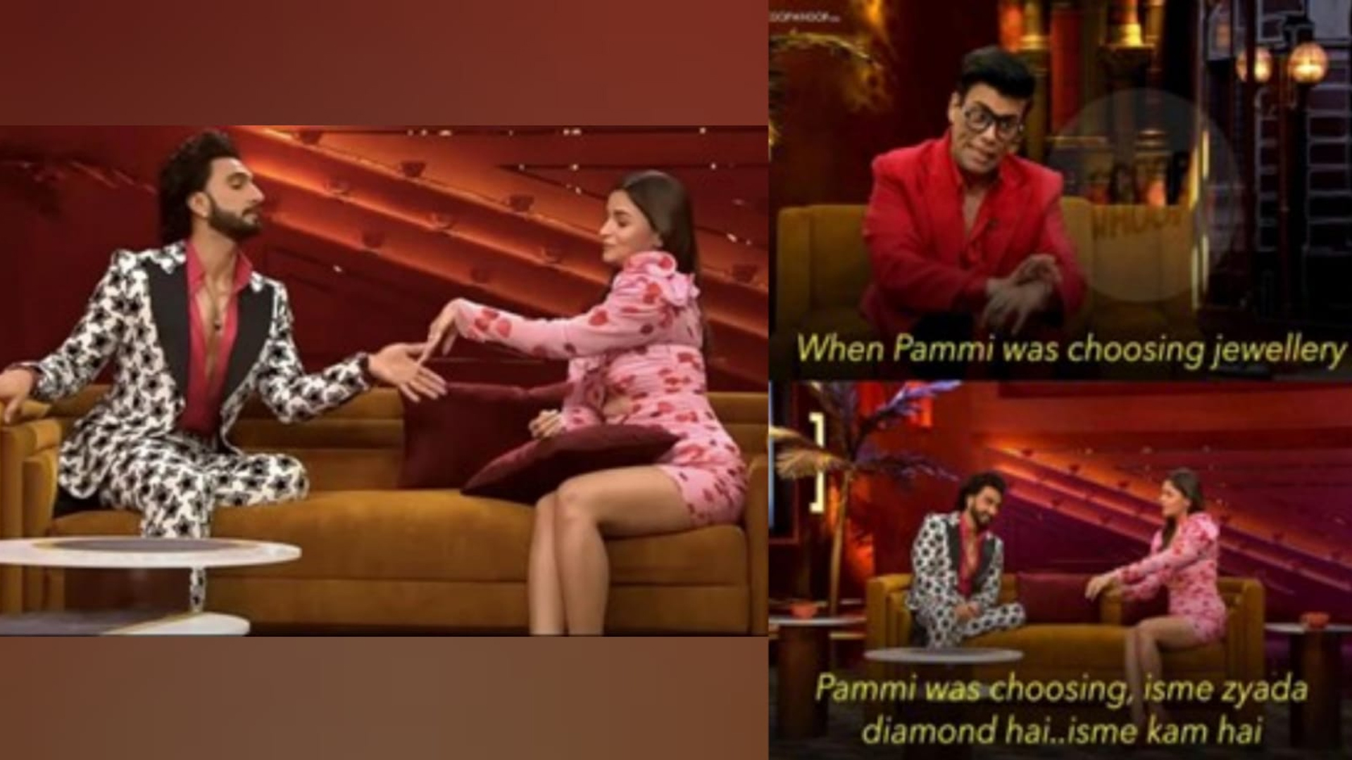 Koffee with Karan sparkles with conversations surrounding natural diamonds