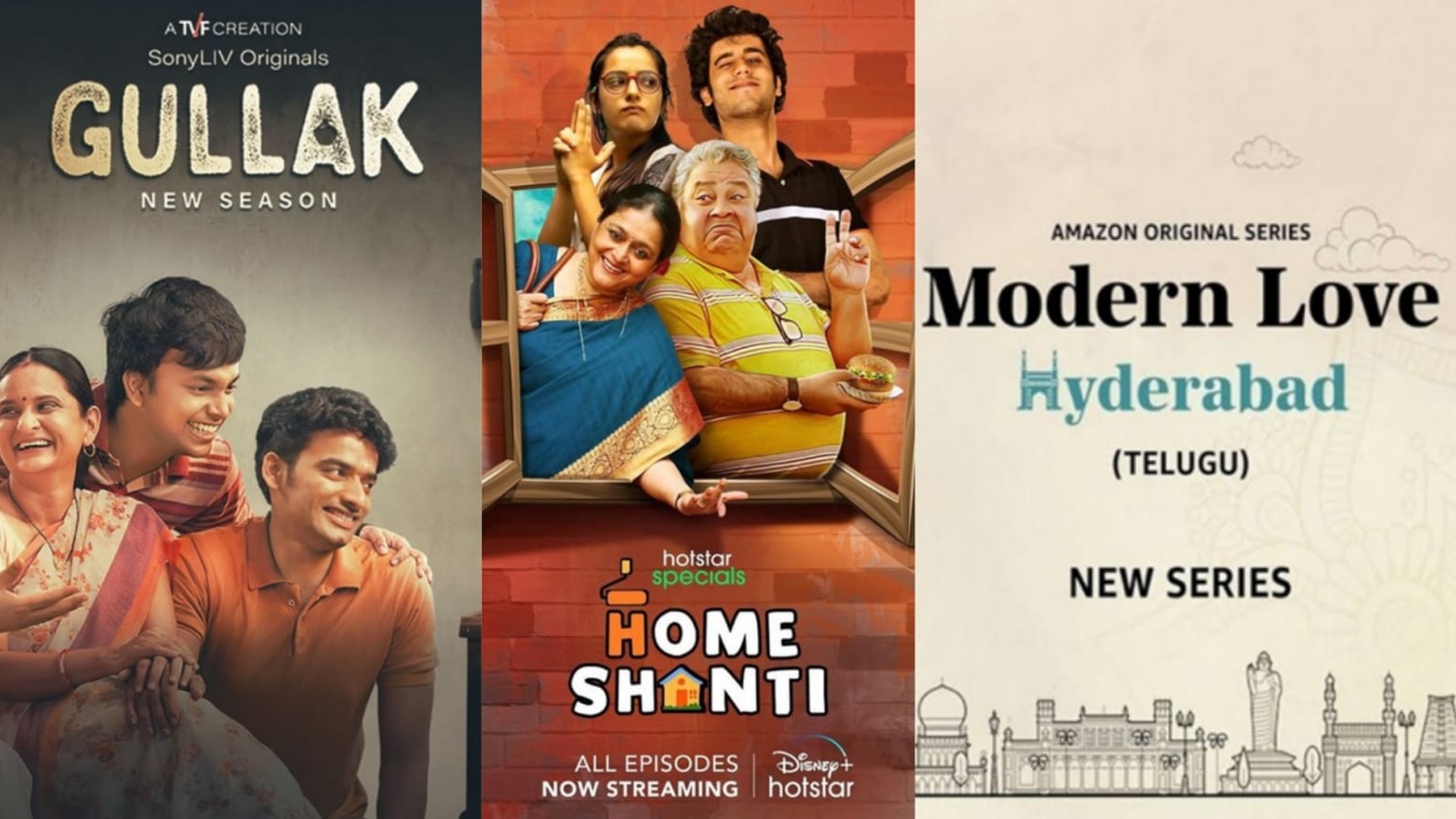 From Modern Love Hyderabad to Gullak, here are five fantastic light-hearted shows to  stream on OTT this weekend