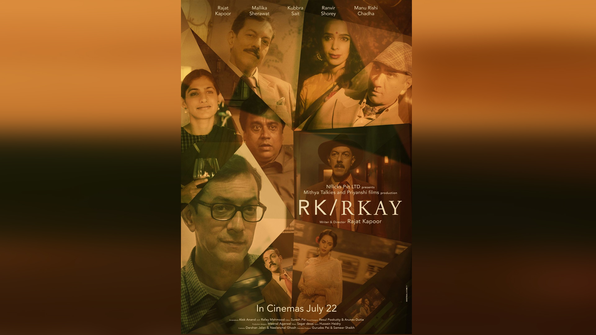 “There are about 800 people who have contributed towards financing the film with amounts ranging from 100 rupees to 50,000” Said Rajat Kapoor about his idea of crowdfunding Rk/Rkay