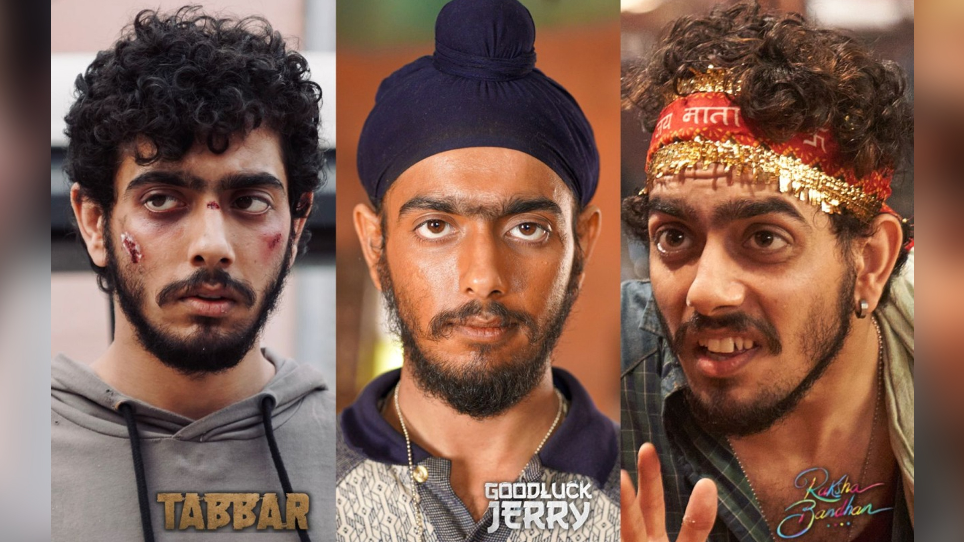 From “Tabbar” to “Good Luck Jerry” to “Raksha Bandhan”, 3 different characters but the same person proves Sahil Mehta is a multitalented actor.