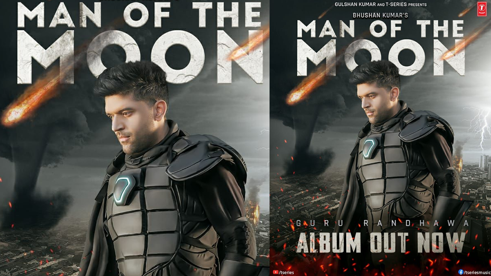 Bhushan Kumar and Guru Randhawa releases the audio of highly anticipated album ‘Man Of The Moon’