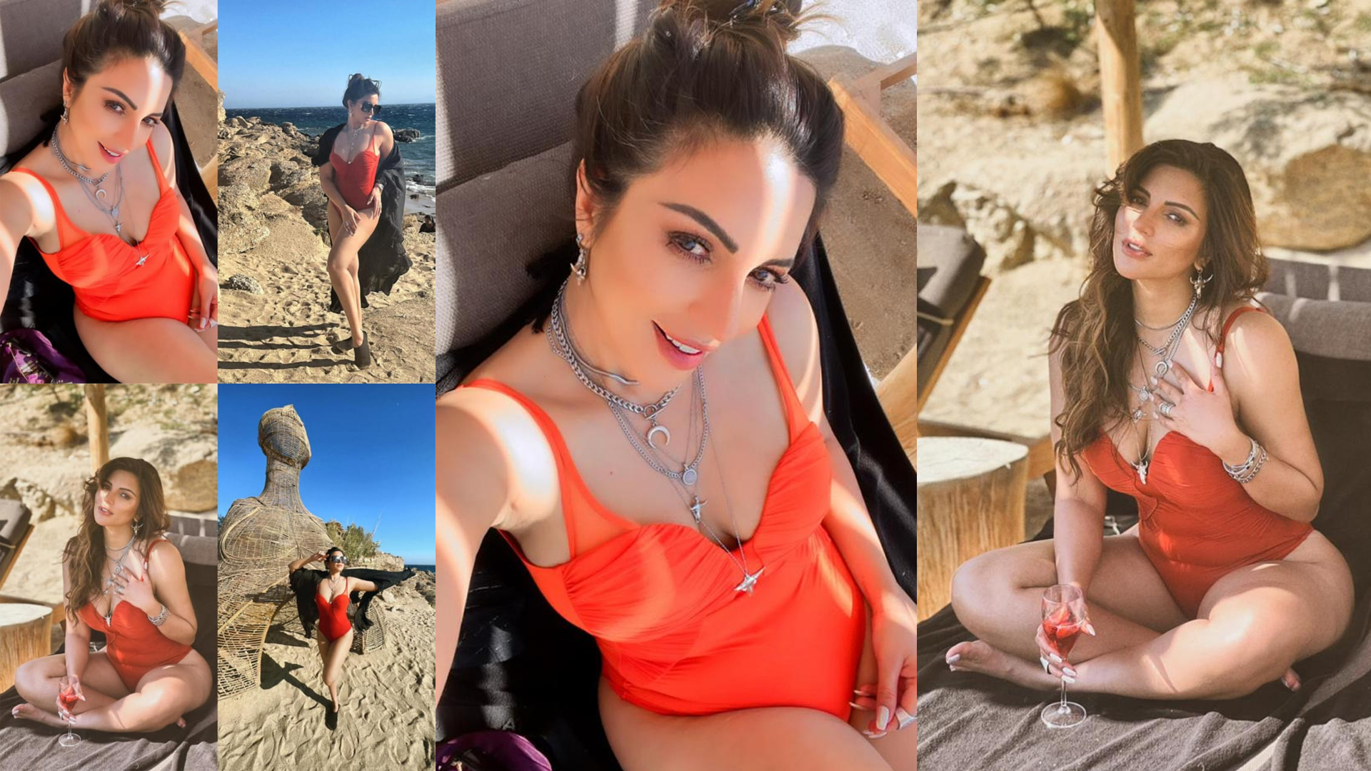 Shama Sikander celebrated her birthday in Mykonos Greek Island