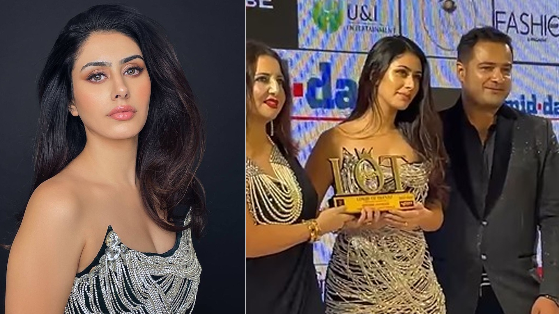 Warina Hussain bags the most deserving award as the International Icon of the Year