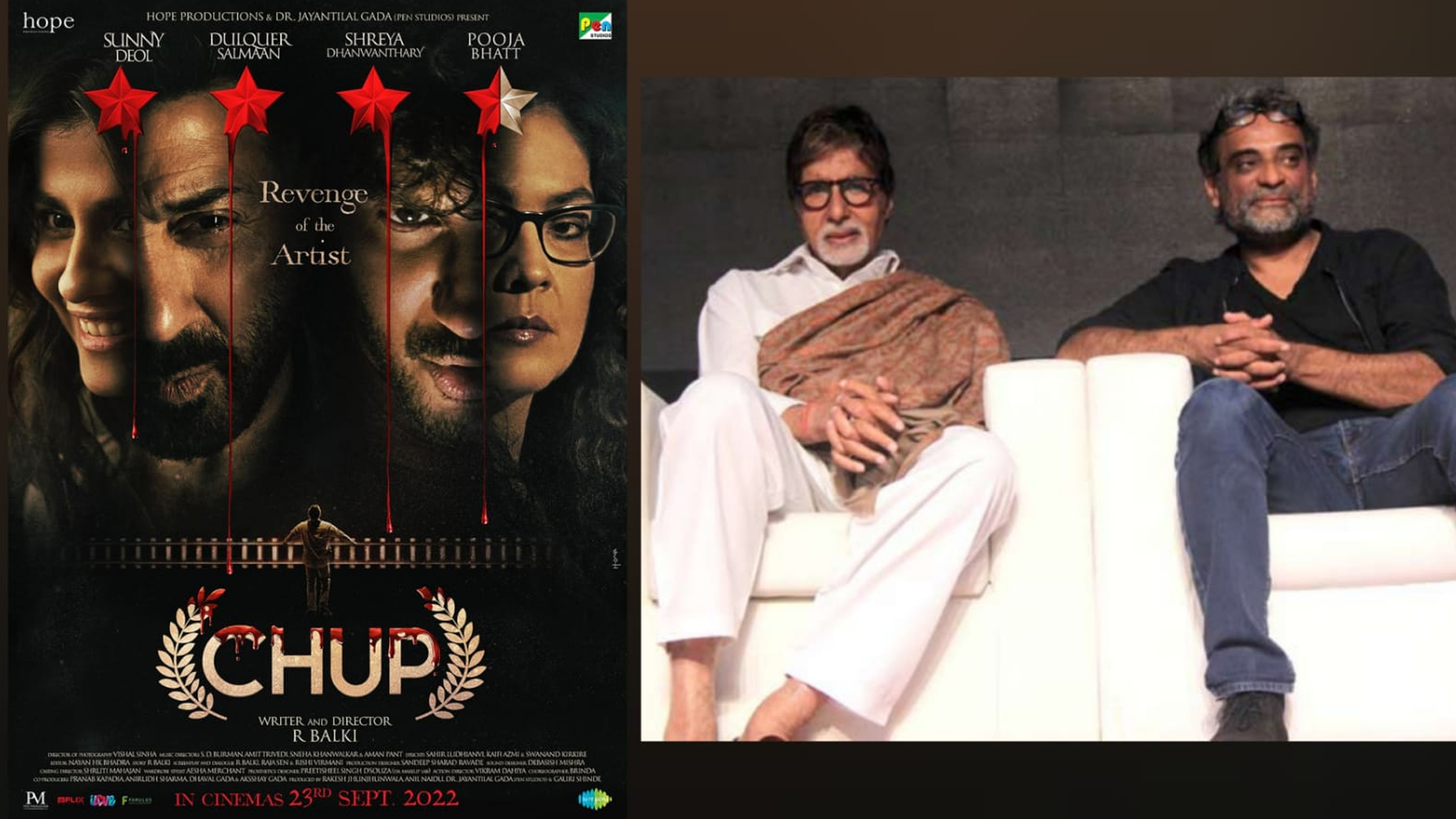 Amitabh Bachchan turns music composer for R Balki’s ‘Chup’