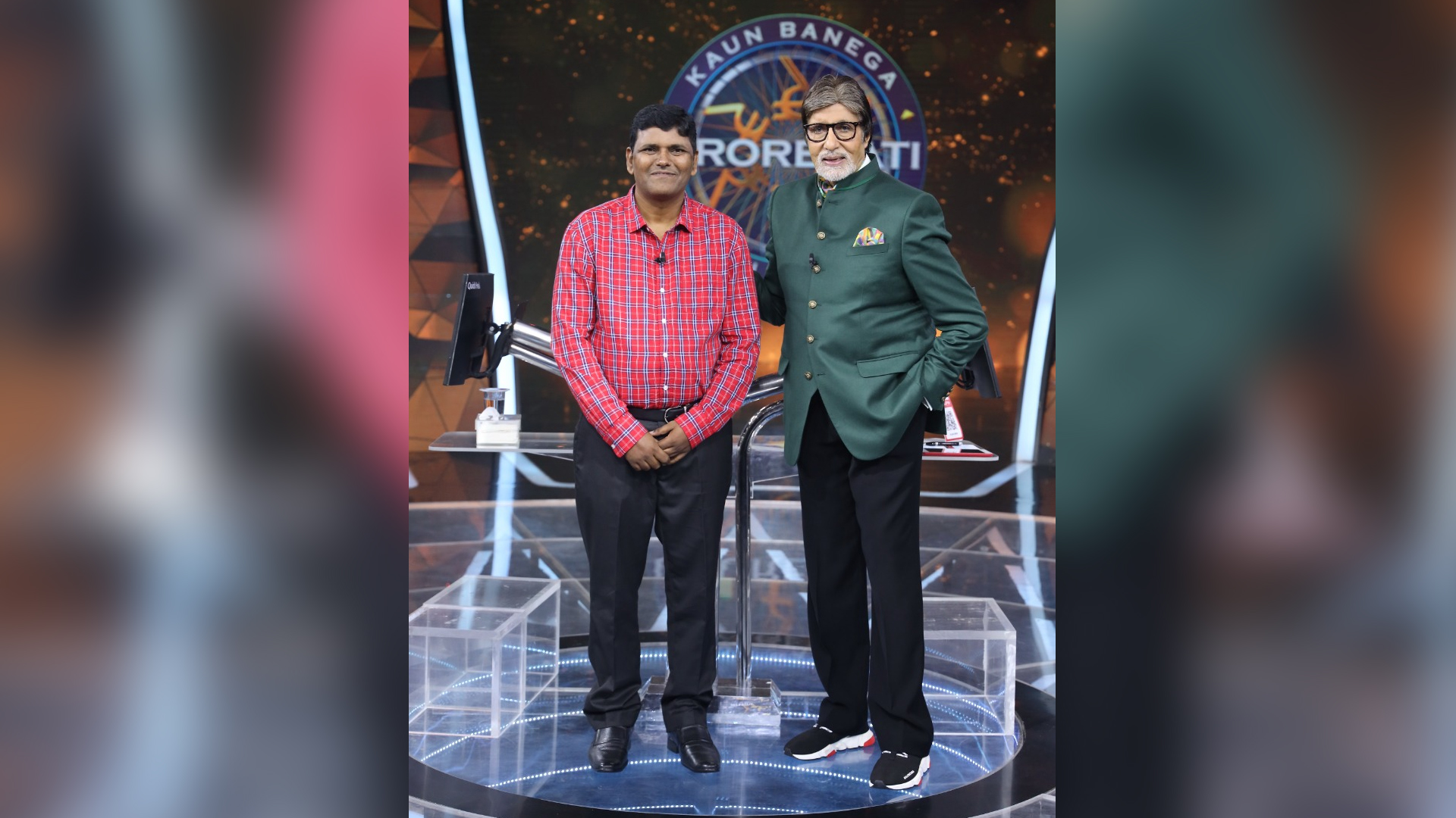 Contestant Krishna Das from Bhubaneswar, Odisha brings Jagannath Temple, Puri’s prasad for Amitabh Bachchan on Sony TV’s ‘Kaun Banega Crorepati 14’