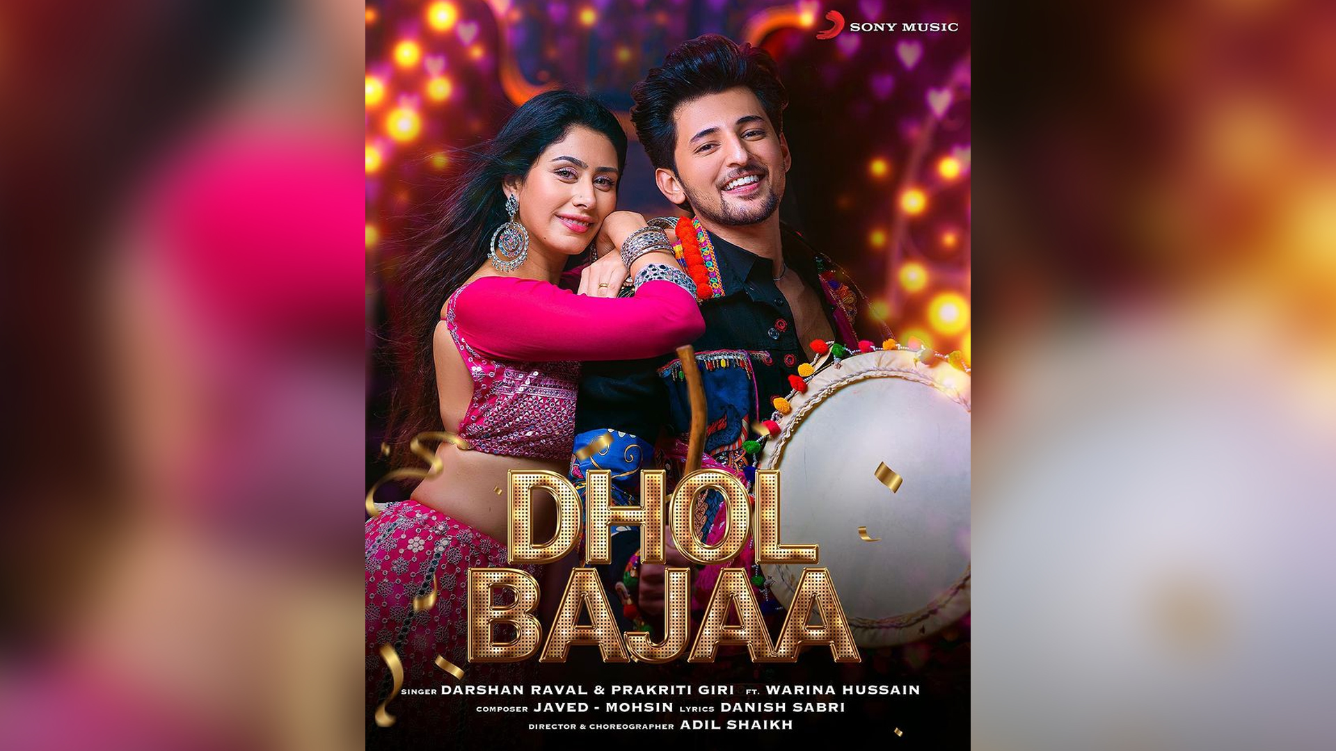 Warina Hussain Is All Set To Ablaze The Audience Once Again In “Dhol Bajaa” Along With Darshan Raval