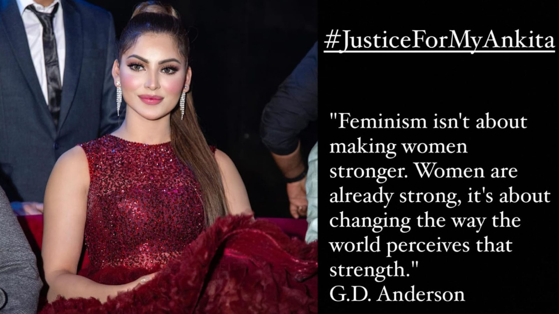 #JusticeForAnkita: Hailing from Uttarakhand, Urvashi Rautela Speaks Up for the Justice of Women’s Safety and Justice for Ankita