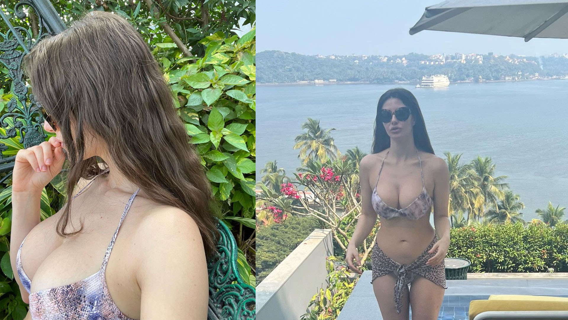 Giorgia Andriani Sets Mercury Rising During Winter In Sexy Bold Bikini & Netizens can’t keep calm.