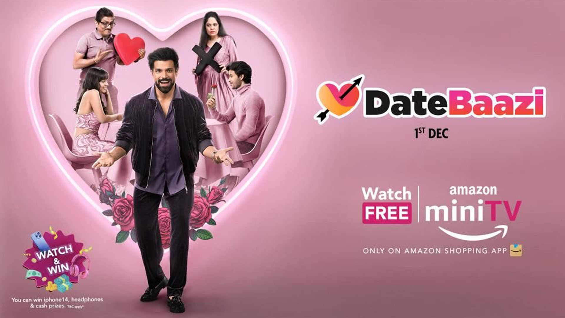 Watch parents swipe left or right for their kids on Amazon miniTV’s latest dating show, Datebaazi