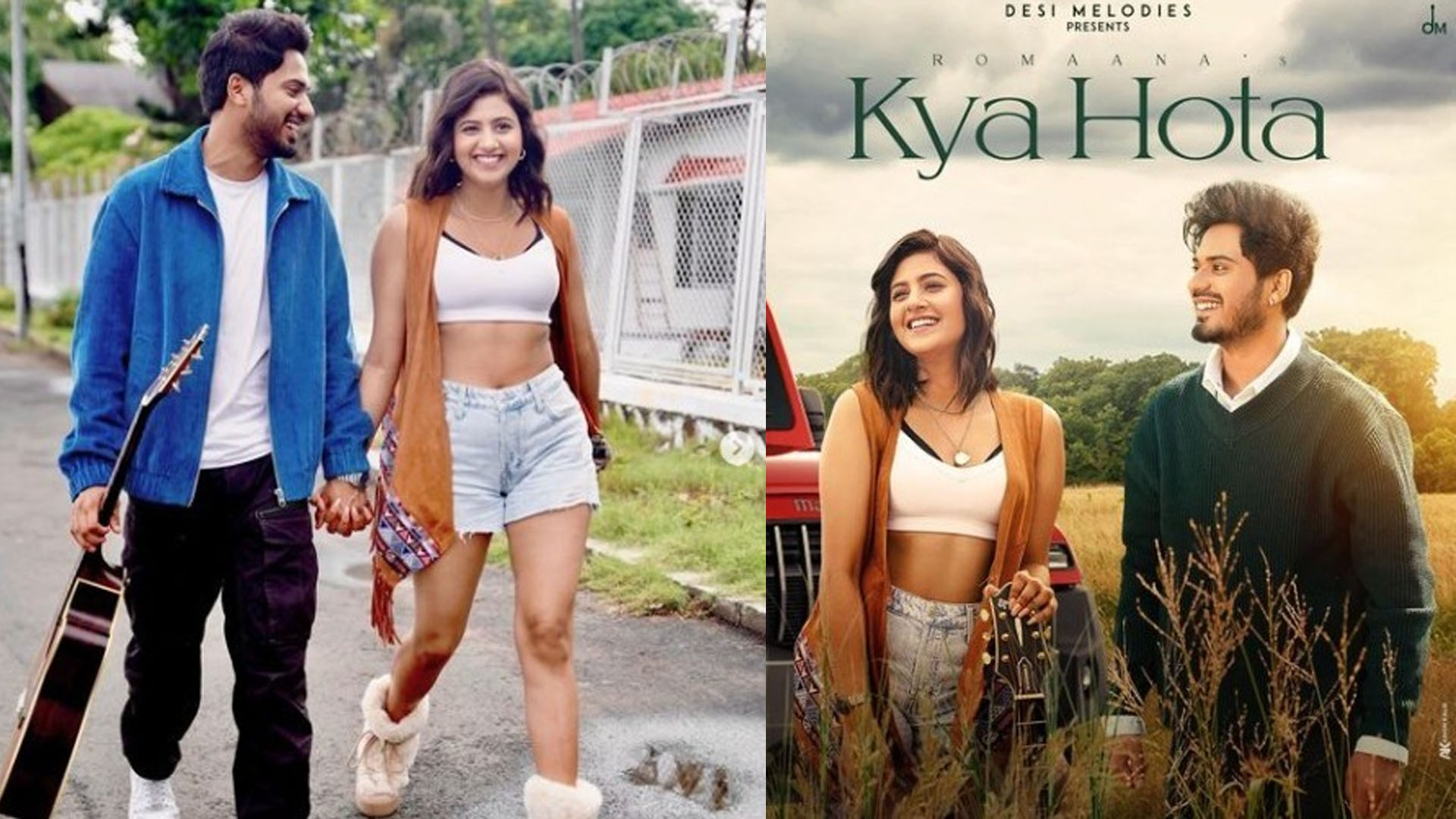 “Shooting with Romaana was a breeze because he is not only hardworking, he is really kind as well”, says actress Anjali Arora on working with Romaana on Desi Melodies new track Kya Hota