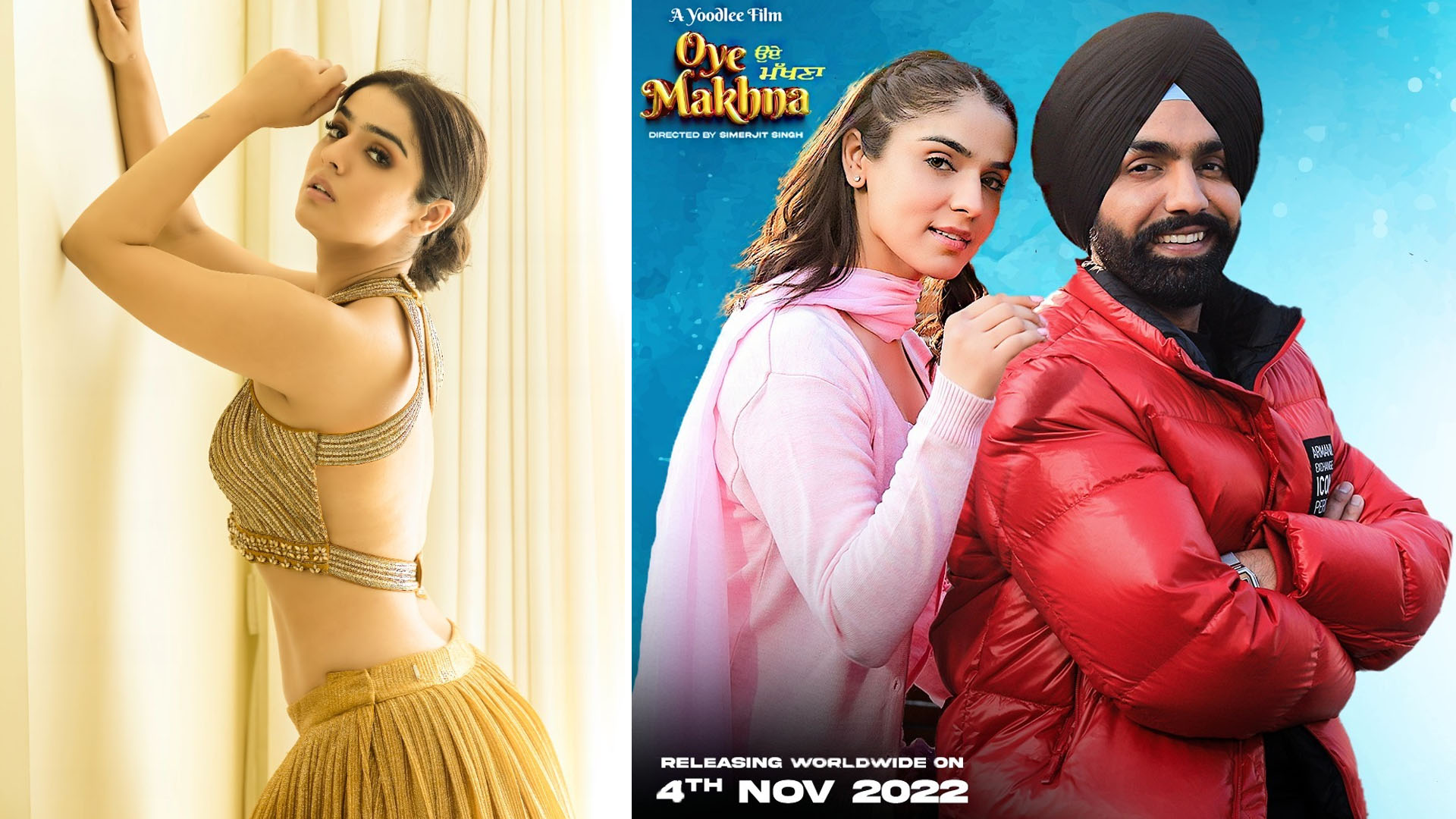 Sidhika Sharma All Set To Romance Alongside Ammy Virk ‘Oye Makhna’ – Check out the details now!