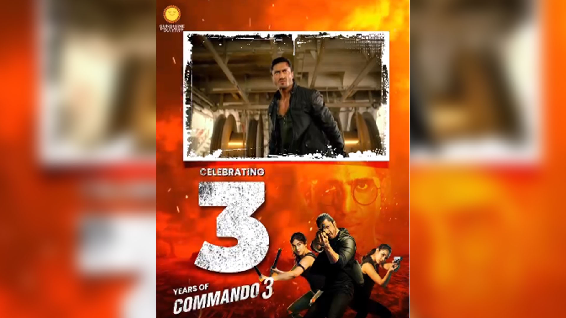 Vipul Amrutlal Shah produced ‘Commando 3’ completes the thrilling 3 years of its release