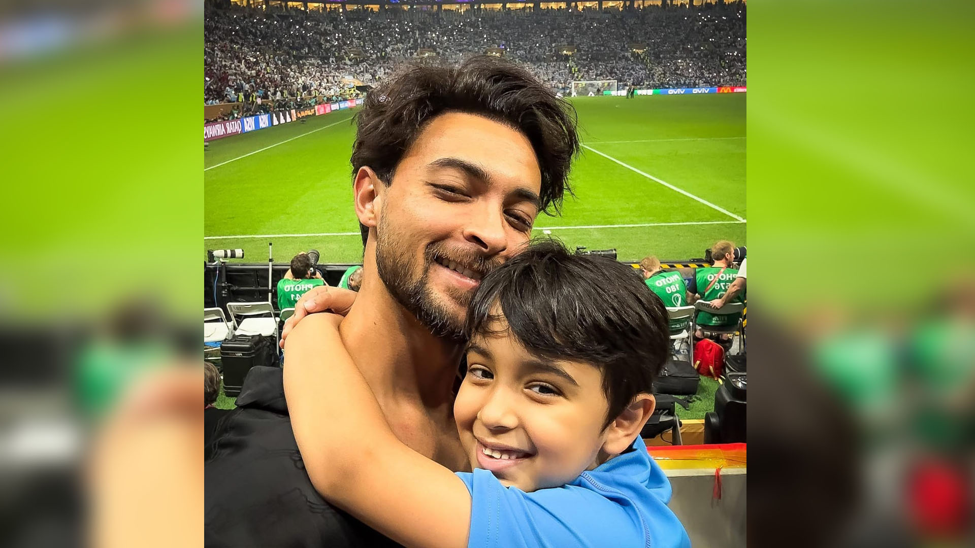 Aayush Sharma fulfils son Ahil’s wish by taking him to the FIFA World Cup Finals