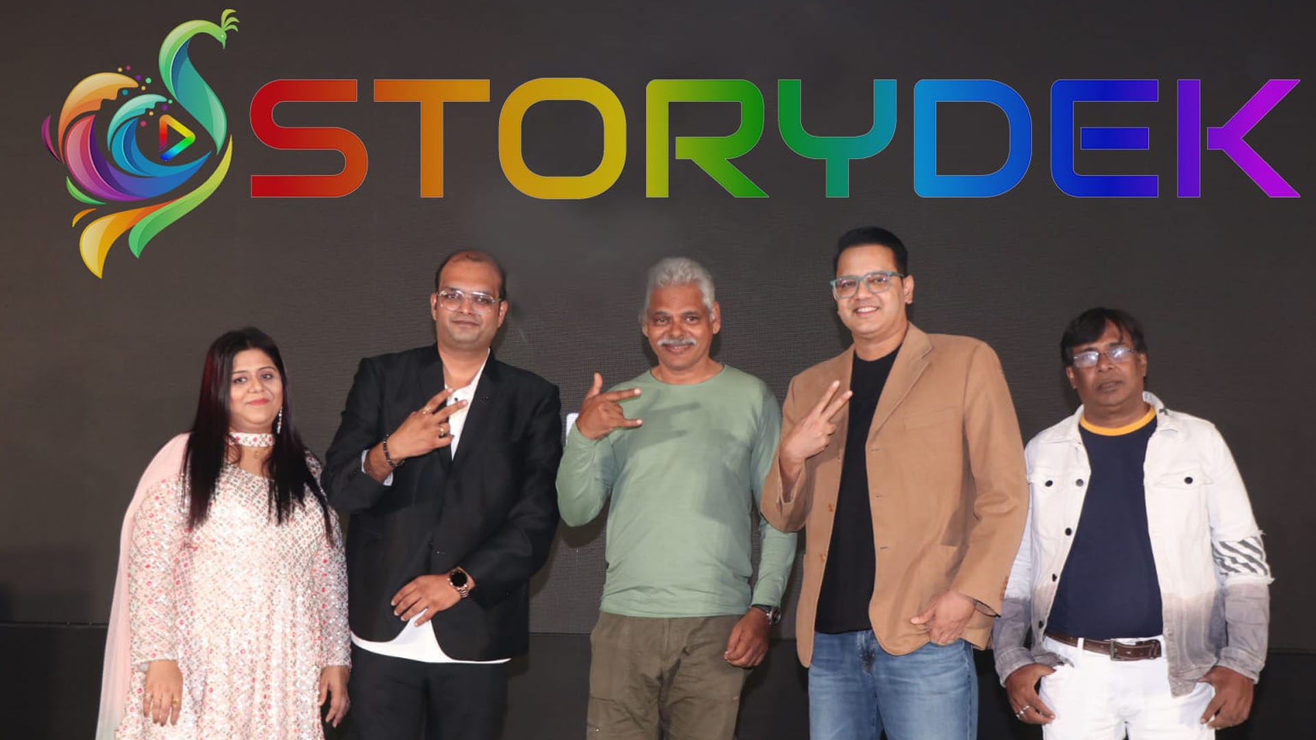 Storydek, India’s first family-friendly OTT platform, launched by Anand & Pallavi Gupta