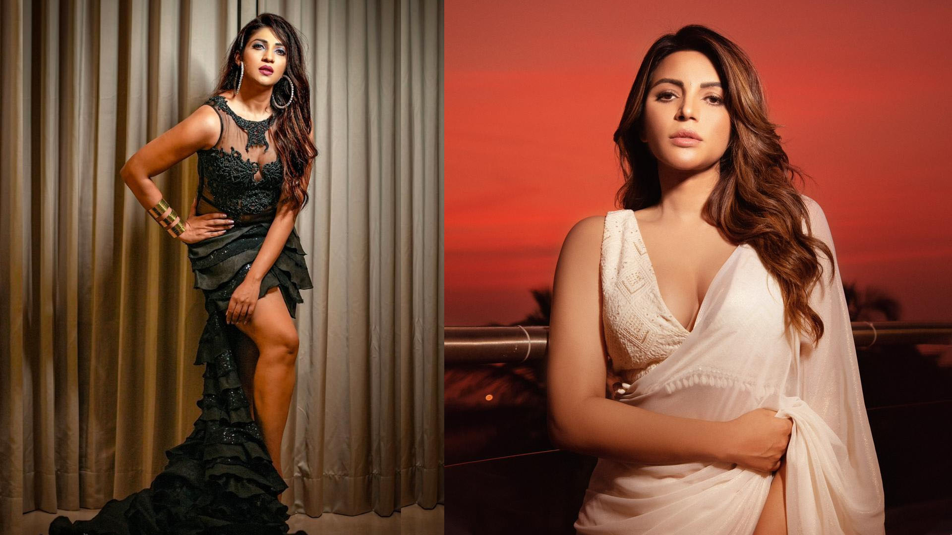 Actress Shama Sikander Wows all with her Amazing Saree looks