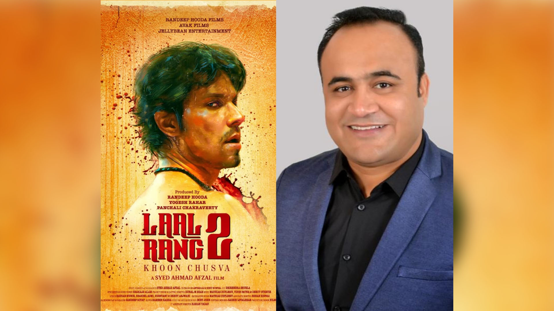 Avak Films in association with Randeep Hooda Films & Jelly Bean Entertainment presents Laal Rang 2