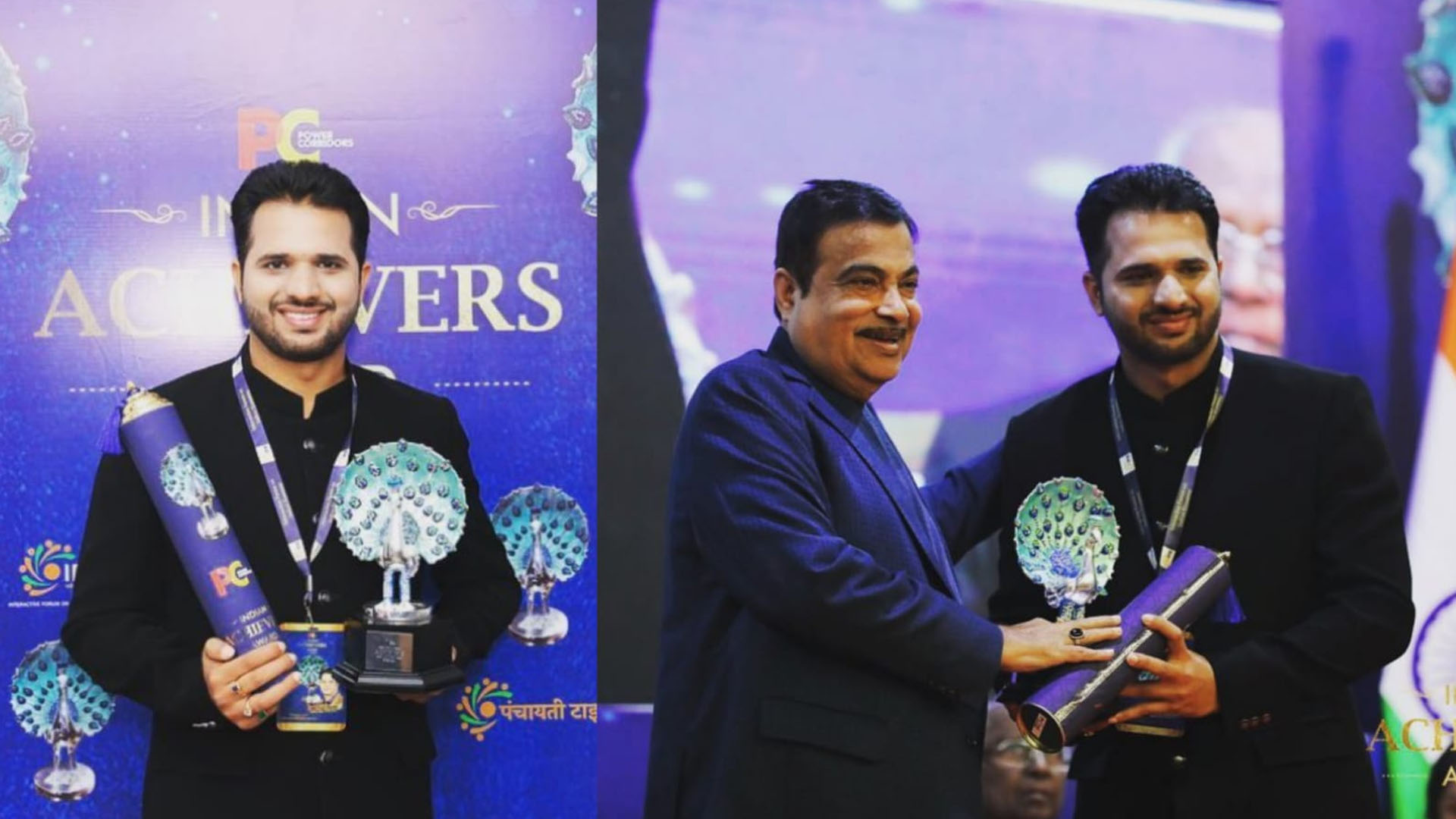 Entrepreneur & Actor Anil Singh Chandel receives Indian Achiever’s awards 2023 in Delhi