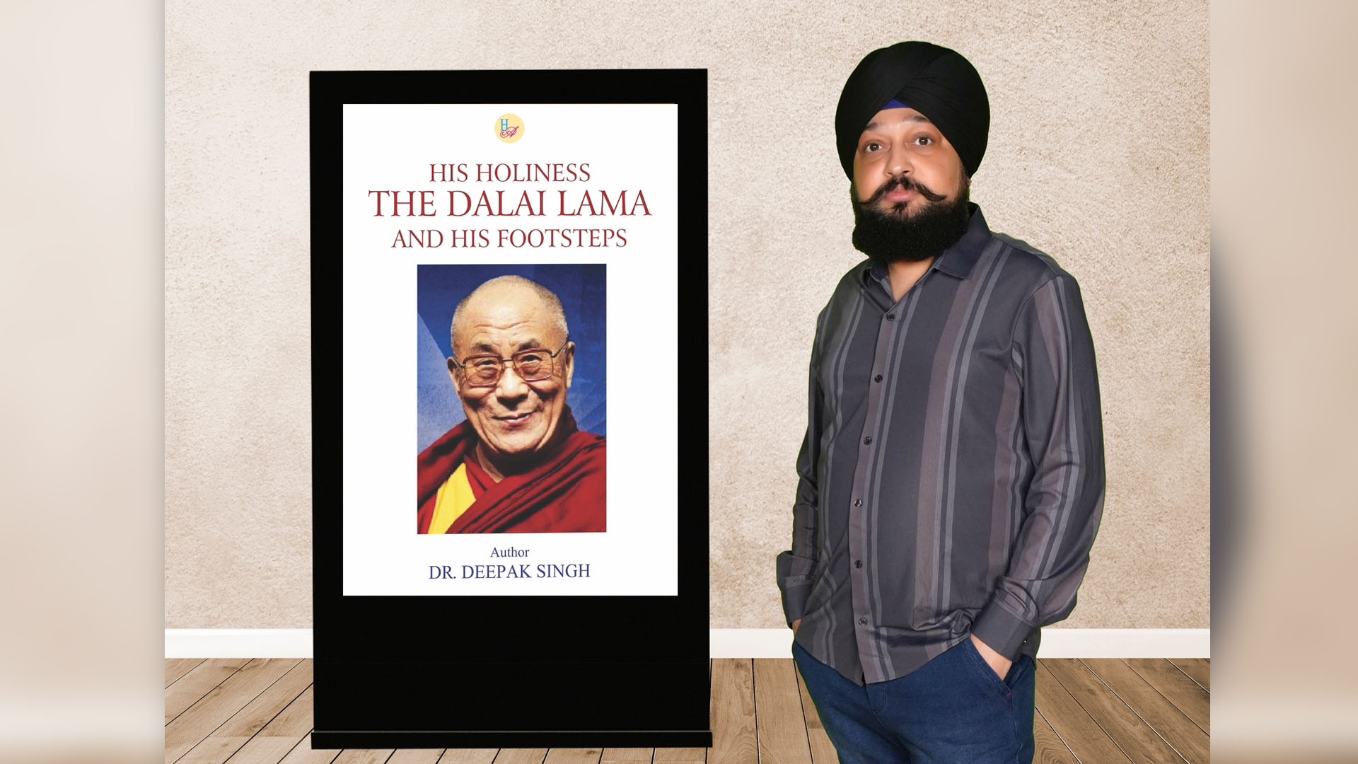 Dr. Deepak Singh’s Book ‘His Holiness THE DALAI LAMA and His Footstep’ Is Getting Rave Reviews