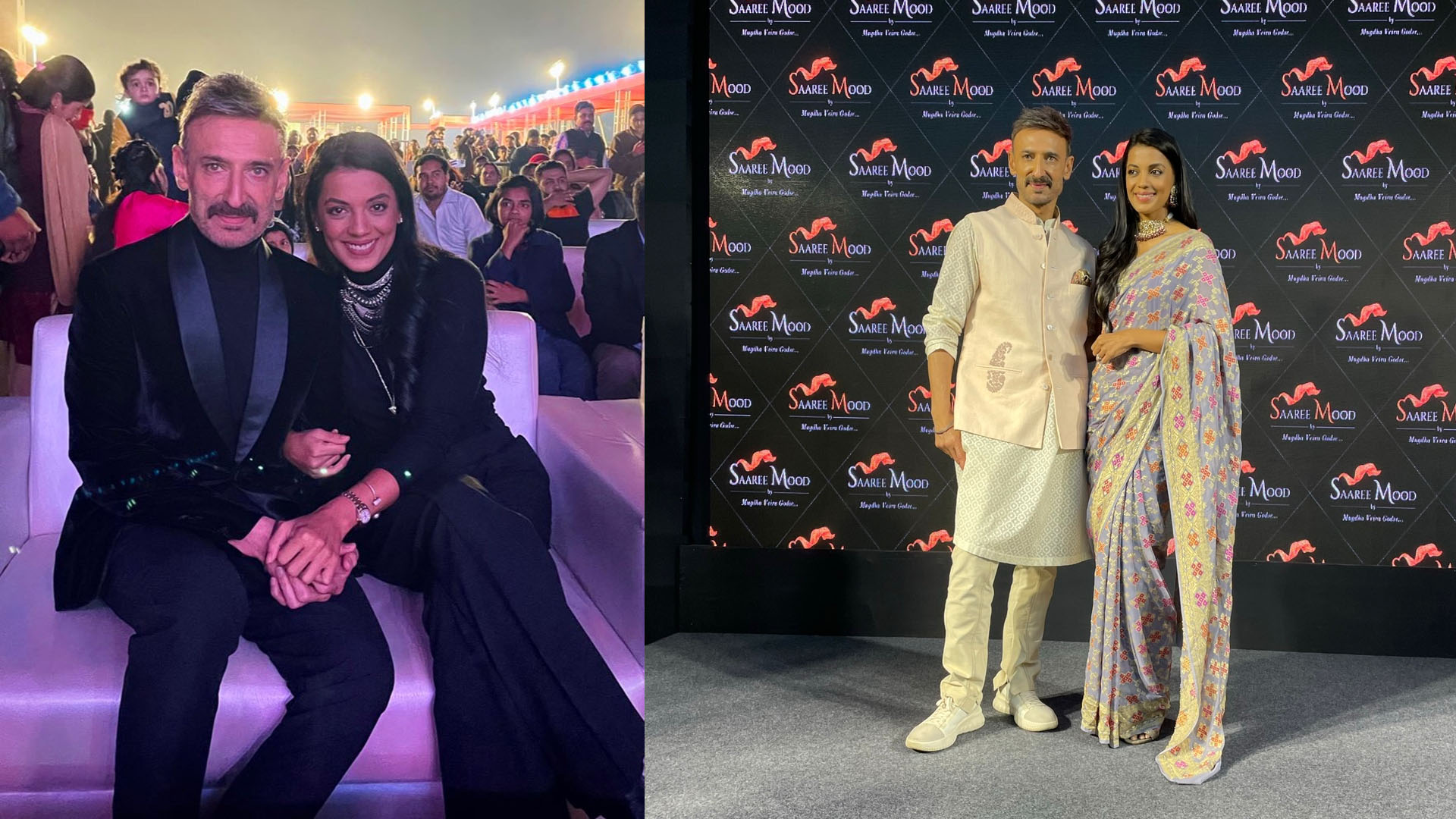 Mugdha Godse and Rahul Dev Share How their Brand Saaree Mood was the Highlight of the Year 2022 for them