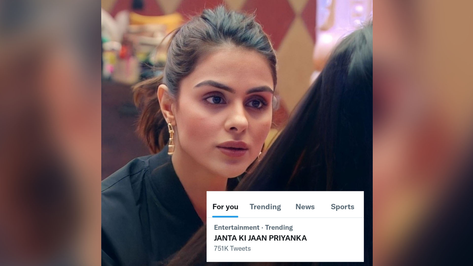 Actress Priyanka Chahar Choudhary’s fans trend Janta Ki Jaan Priyanka on social media