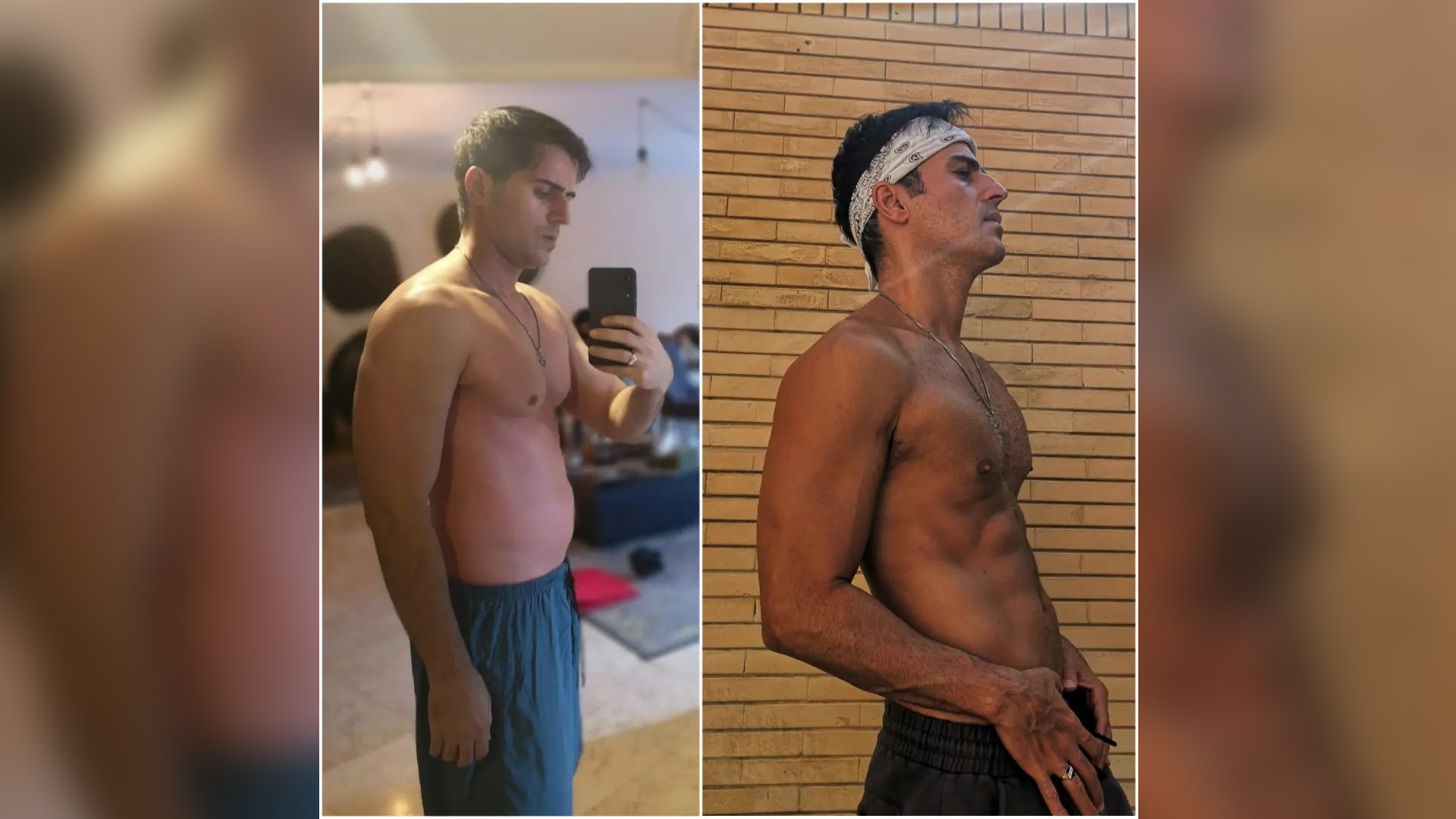 Sajjad Delafrooz Shares 4 Months Body Transformation, Says; “No carbs, sweets, or even salt, just tasteless food”