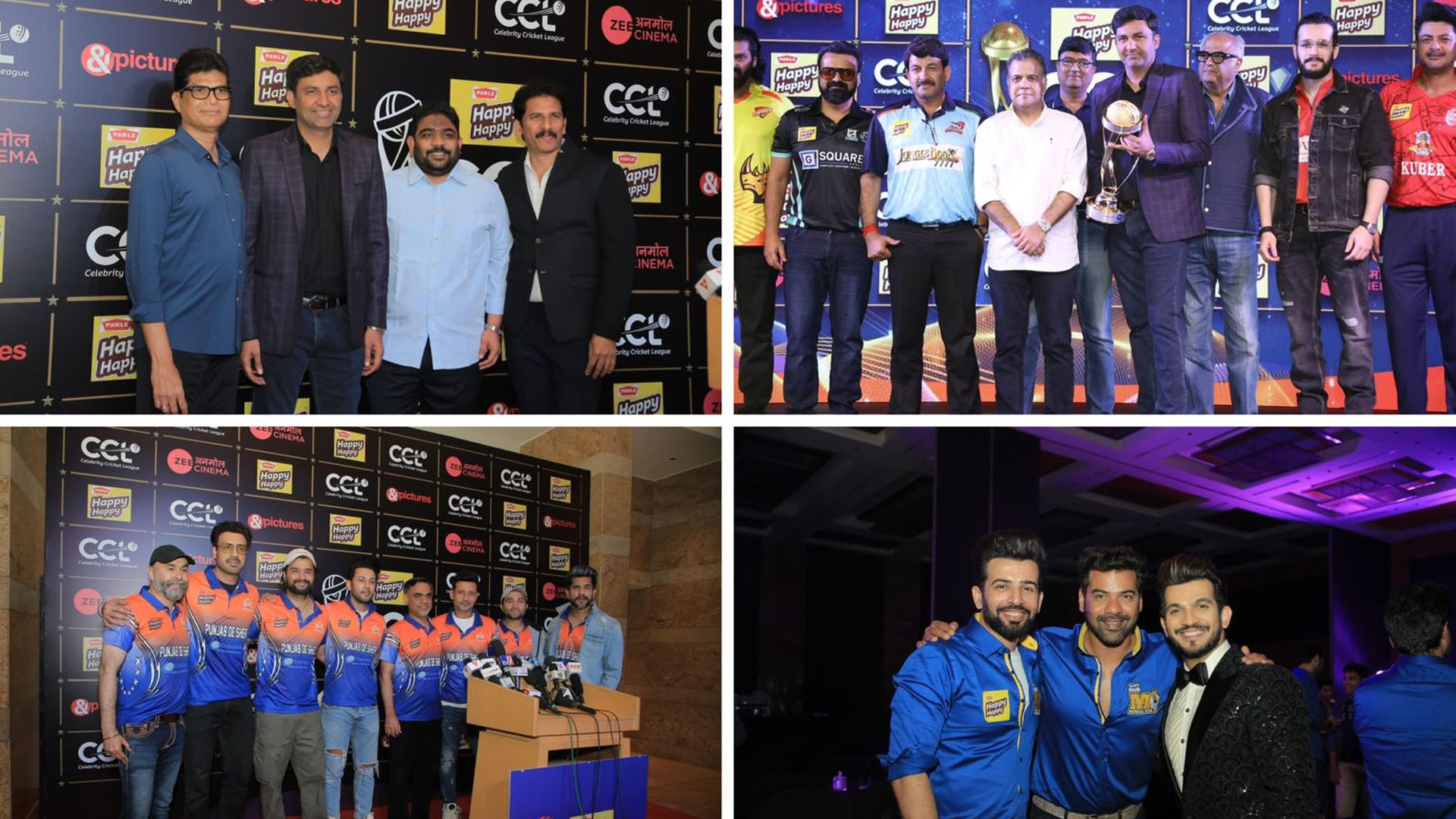 Celeb Galore at Celebrity Cricket League ( CCL) curtain Raiser!