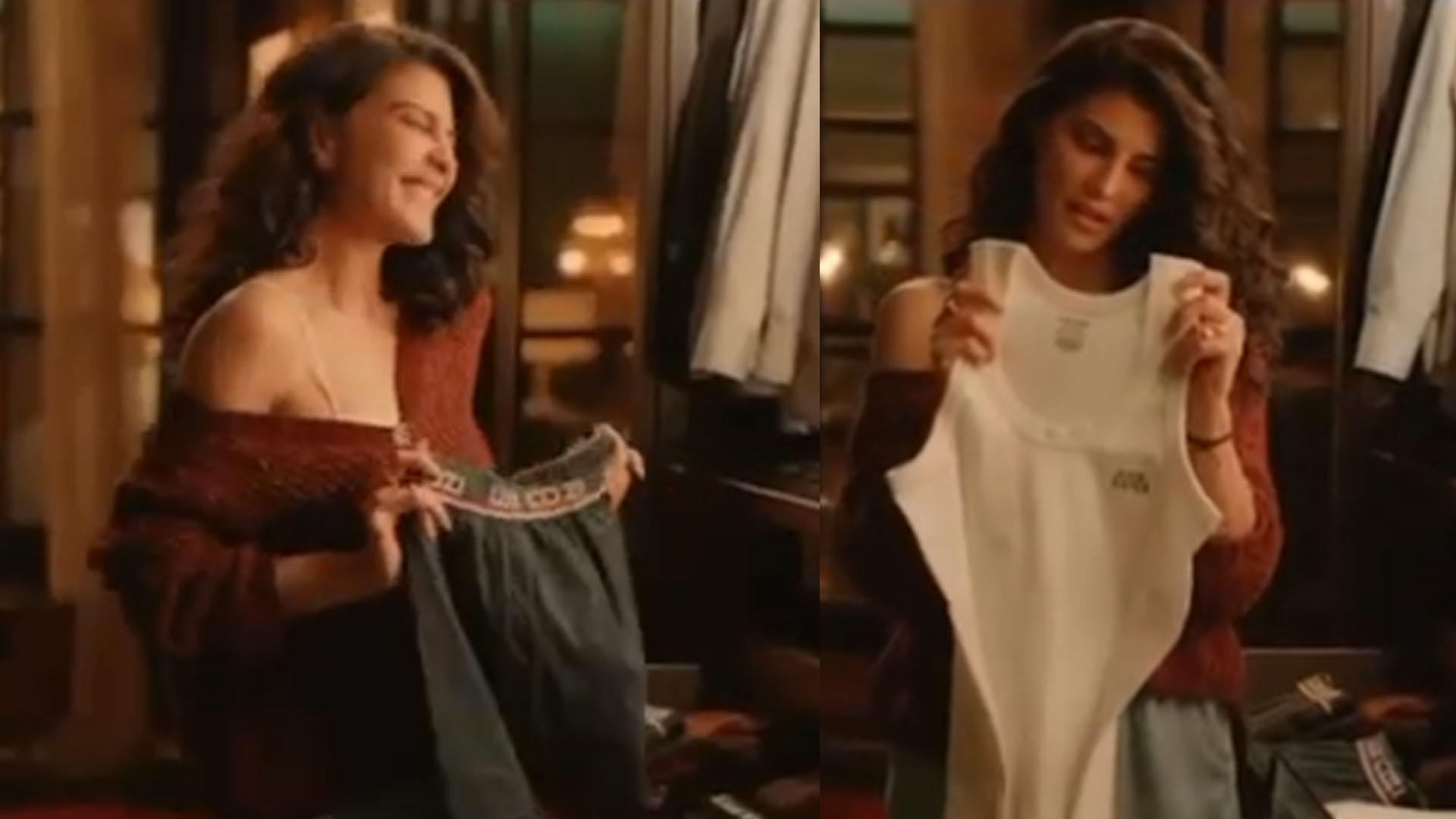 Jacqueline Fernandez becomes first female to endorse men’s innerwear in a historic move, fans shower love on the ad!